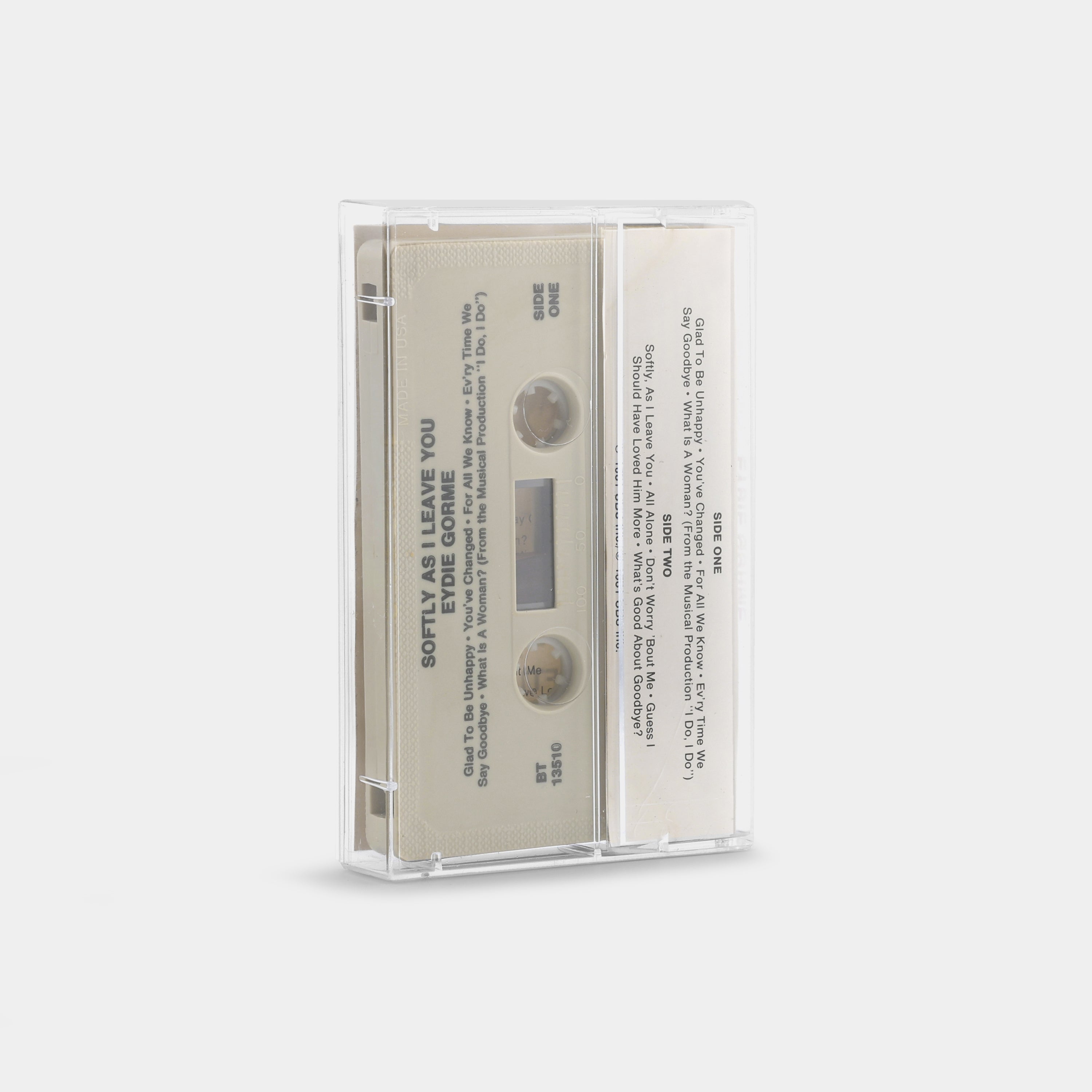 Eydie Gorme - Softly, As I Leave You Cassette Tape