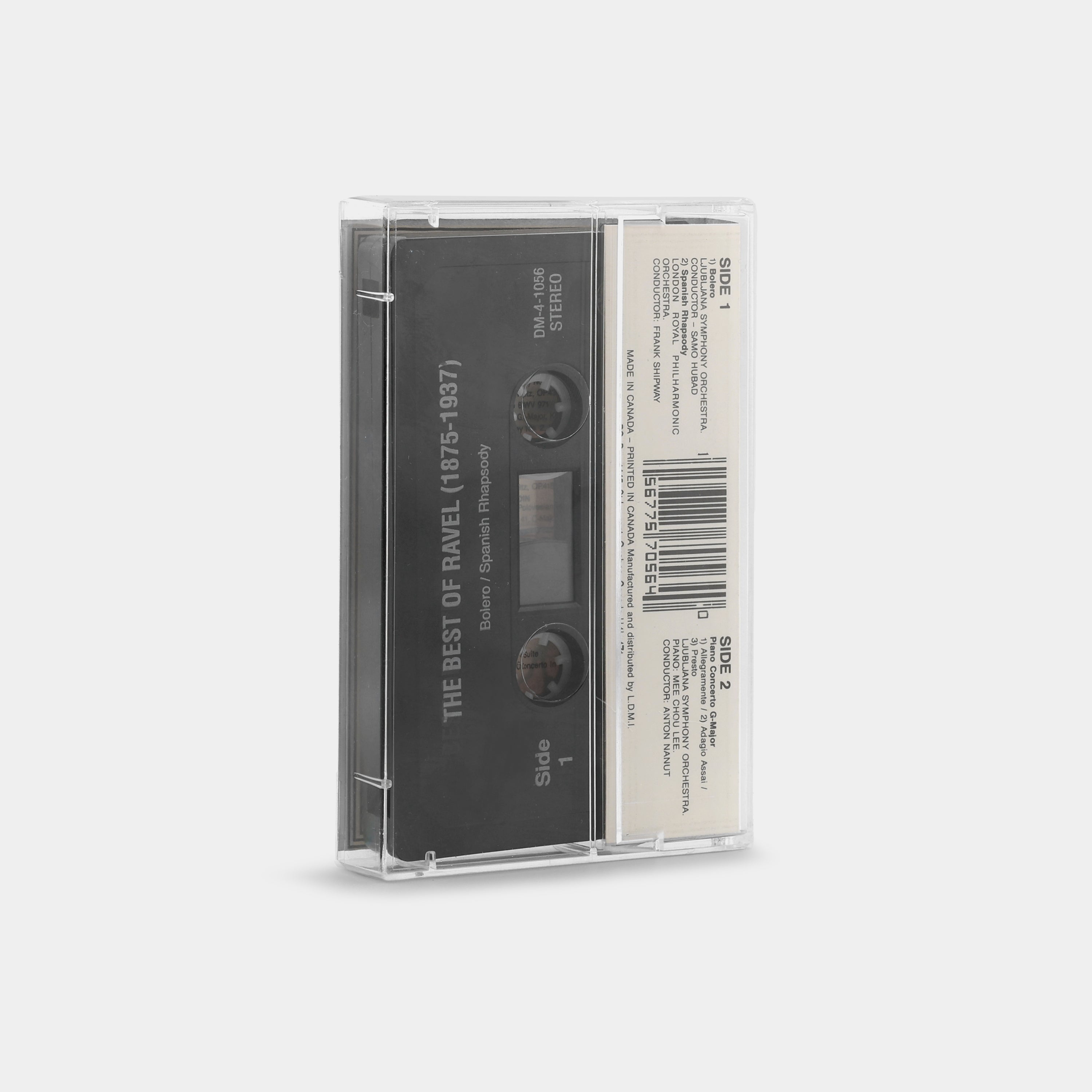 Maurice Ravel - The Best Of Ravel Cassette Tape