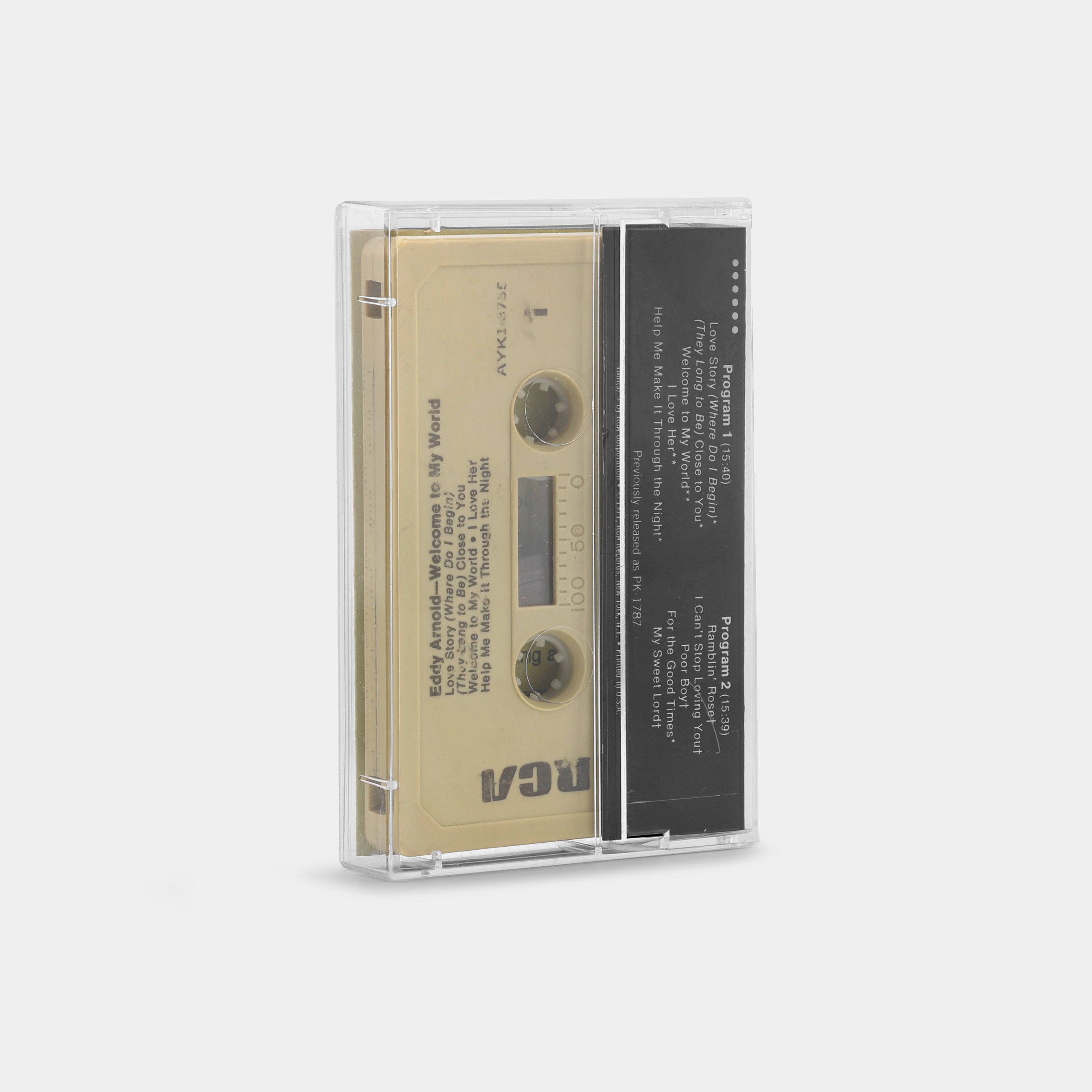 Eddy Arnold - Welcome To My World Cassette Tape