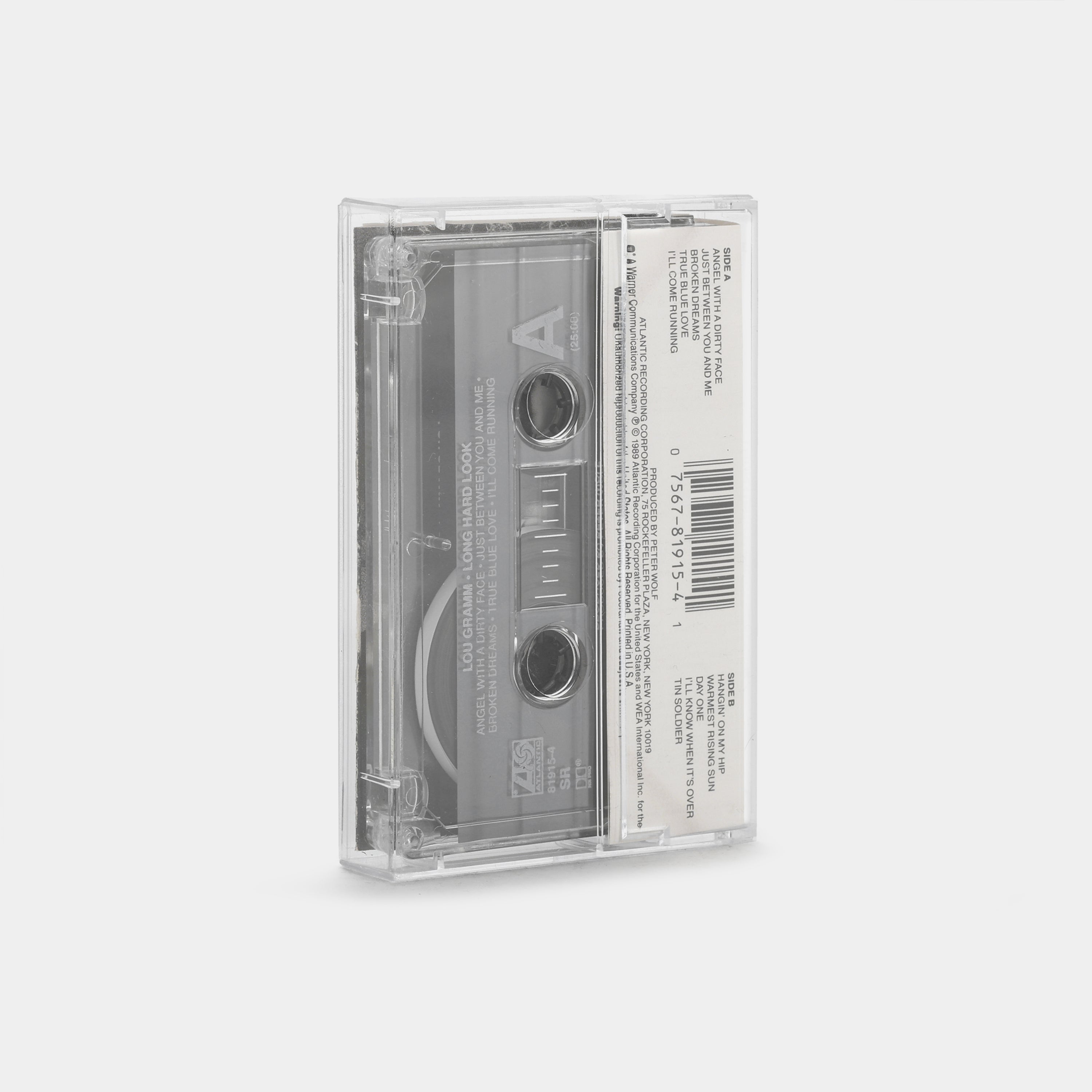 Lou Gramm - Long Hard Look Cassette Tape