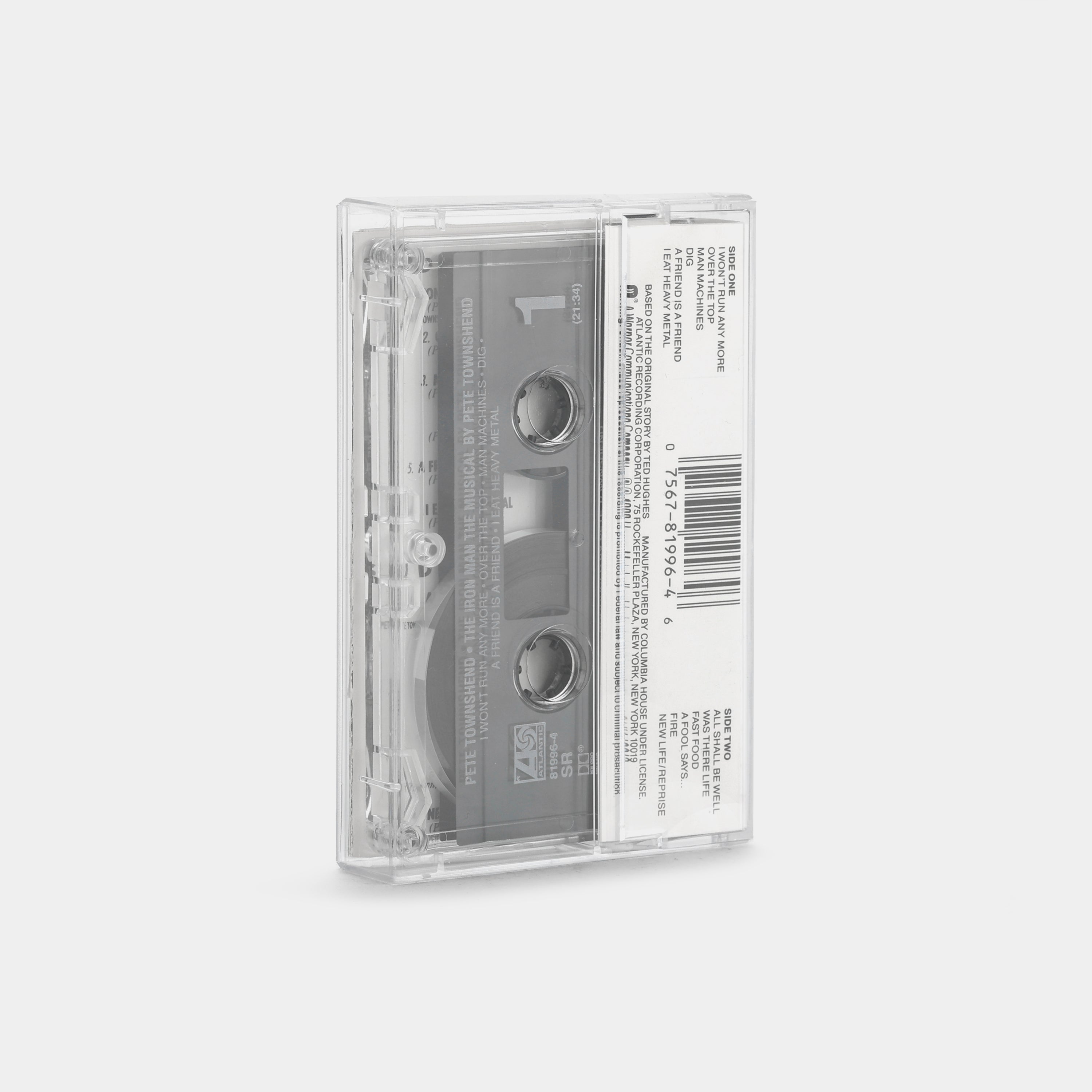 The Iron Man: The Musical by Pete Townshend Cassette Tape