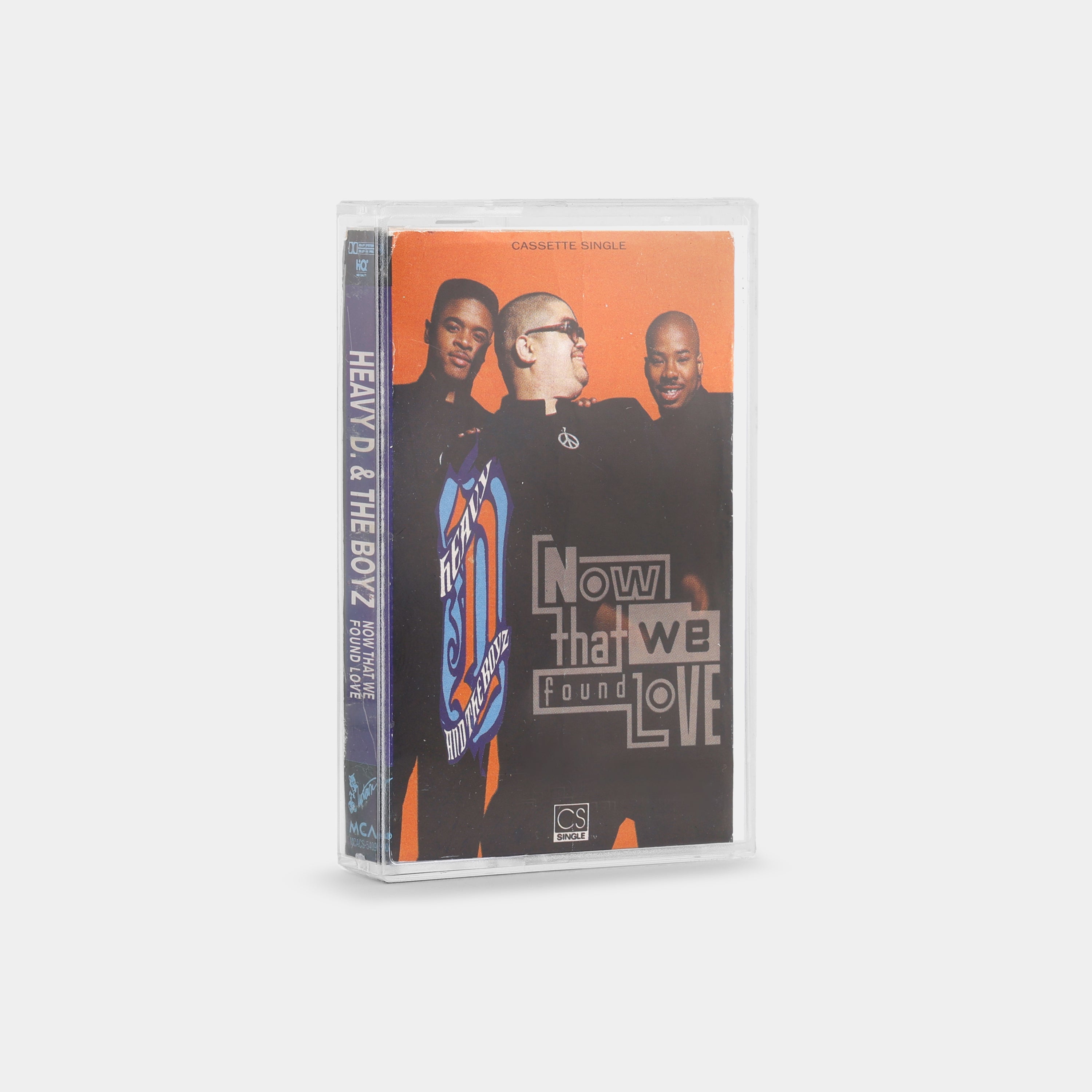 Heavy D & The Boyz featuring Aaron Hall - Now That We Found Love Cassette Tape