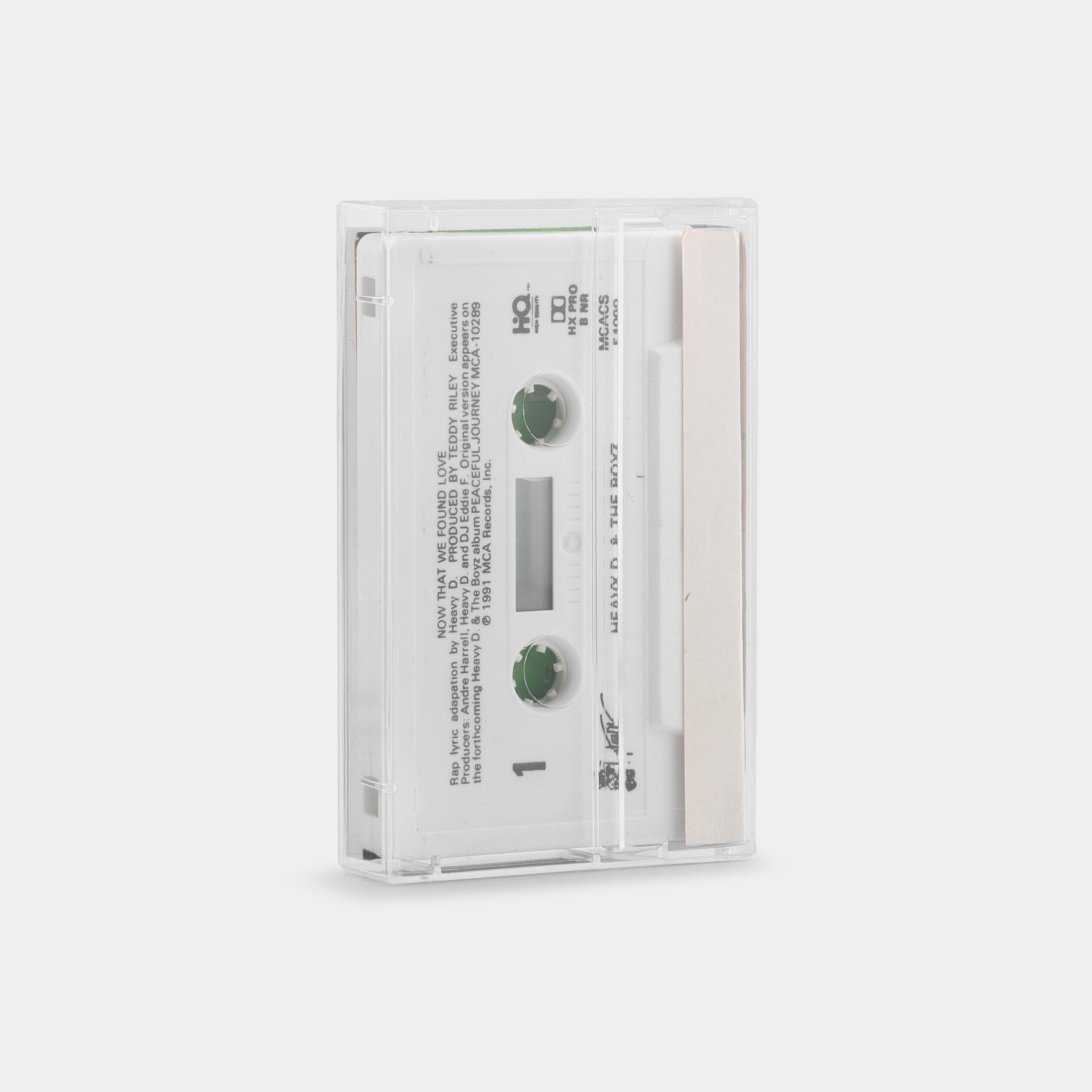 Heavy D & The Boyz featuring Aaron Hall - Now That We Found Love Cassette Tape