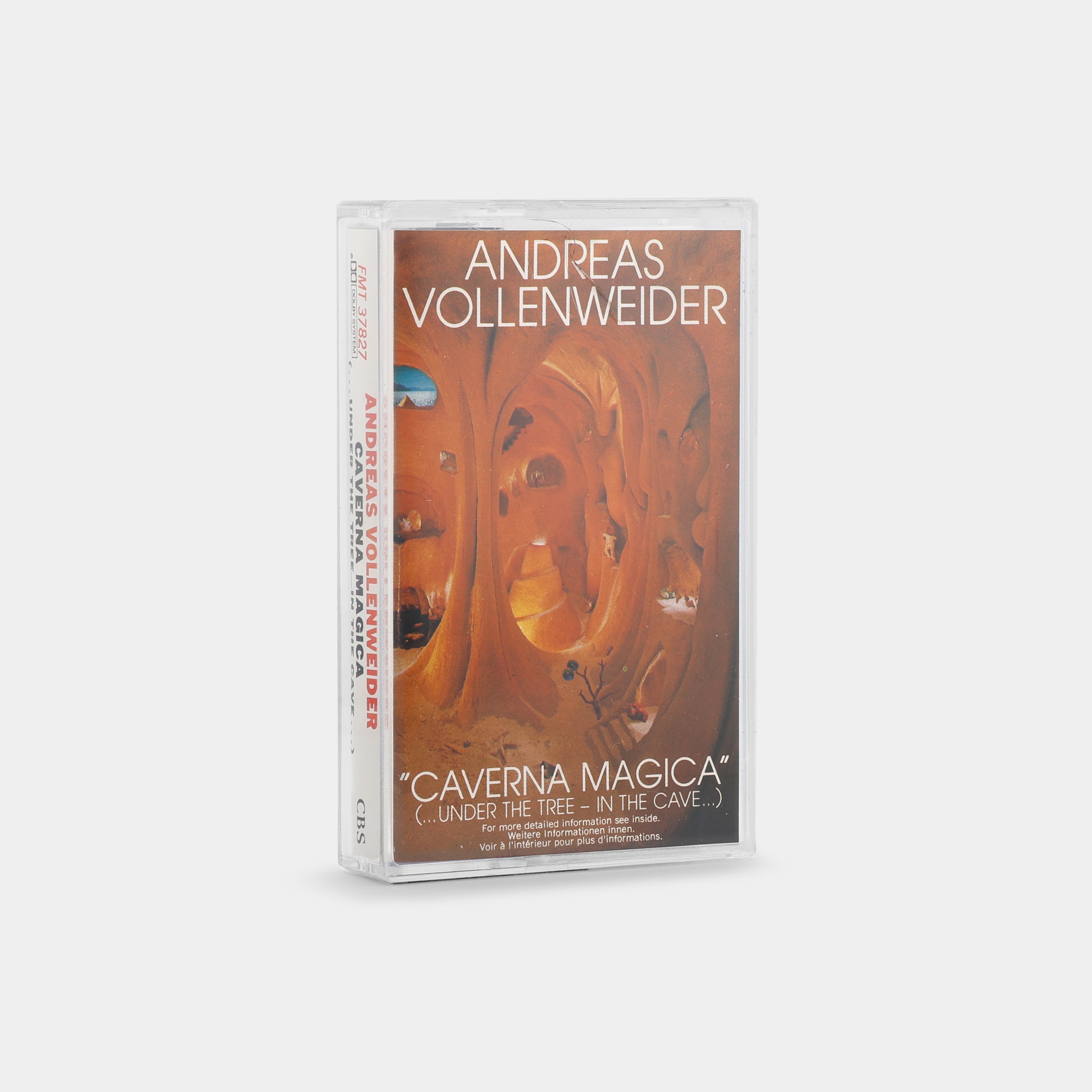 Andreas Vollenweider - Caverna Magica (...Under The Tree - In The Cave...) Cassette Tape