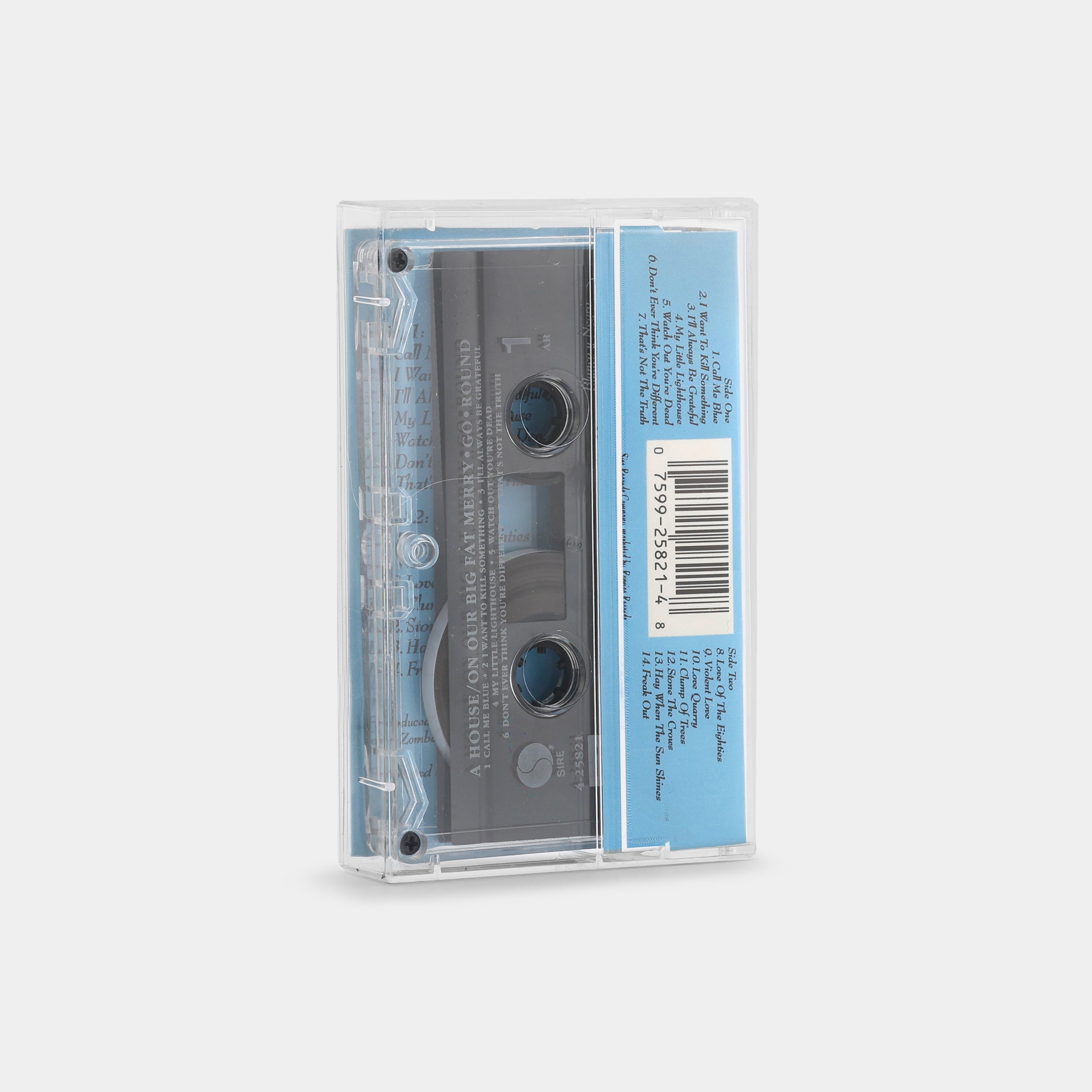A House - On Our Big Fat Merry-Go-Round Cassette Tape