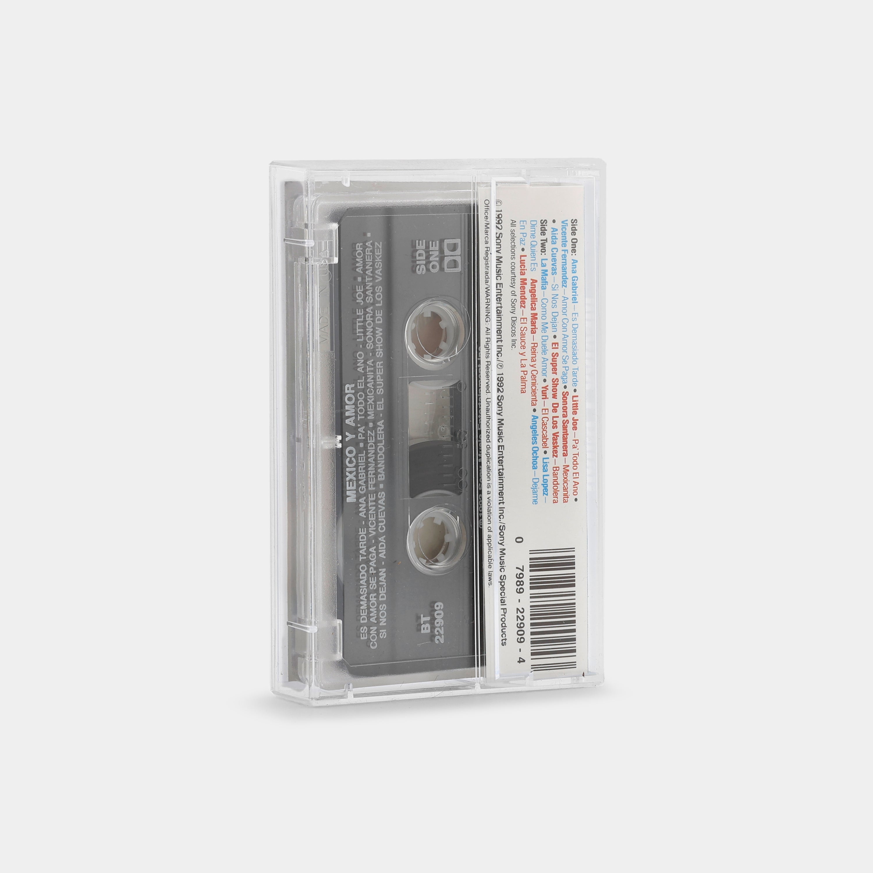 Mexico y Amor Cassette Tape