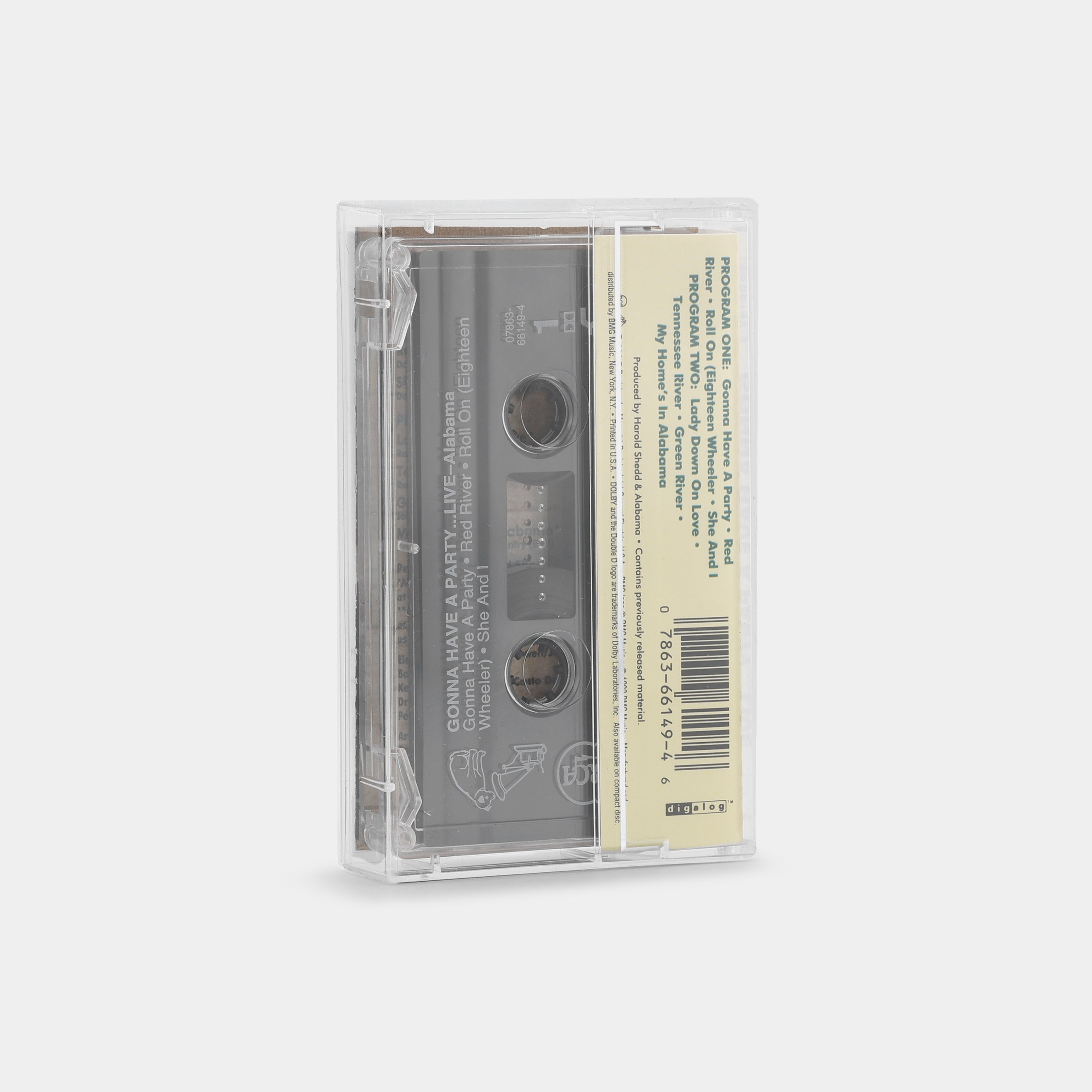 Alabama - Gonna Have a Party...Live Cassette Tape