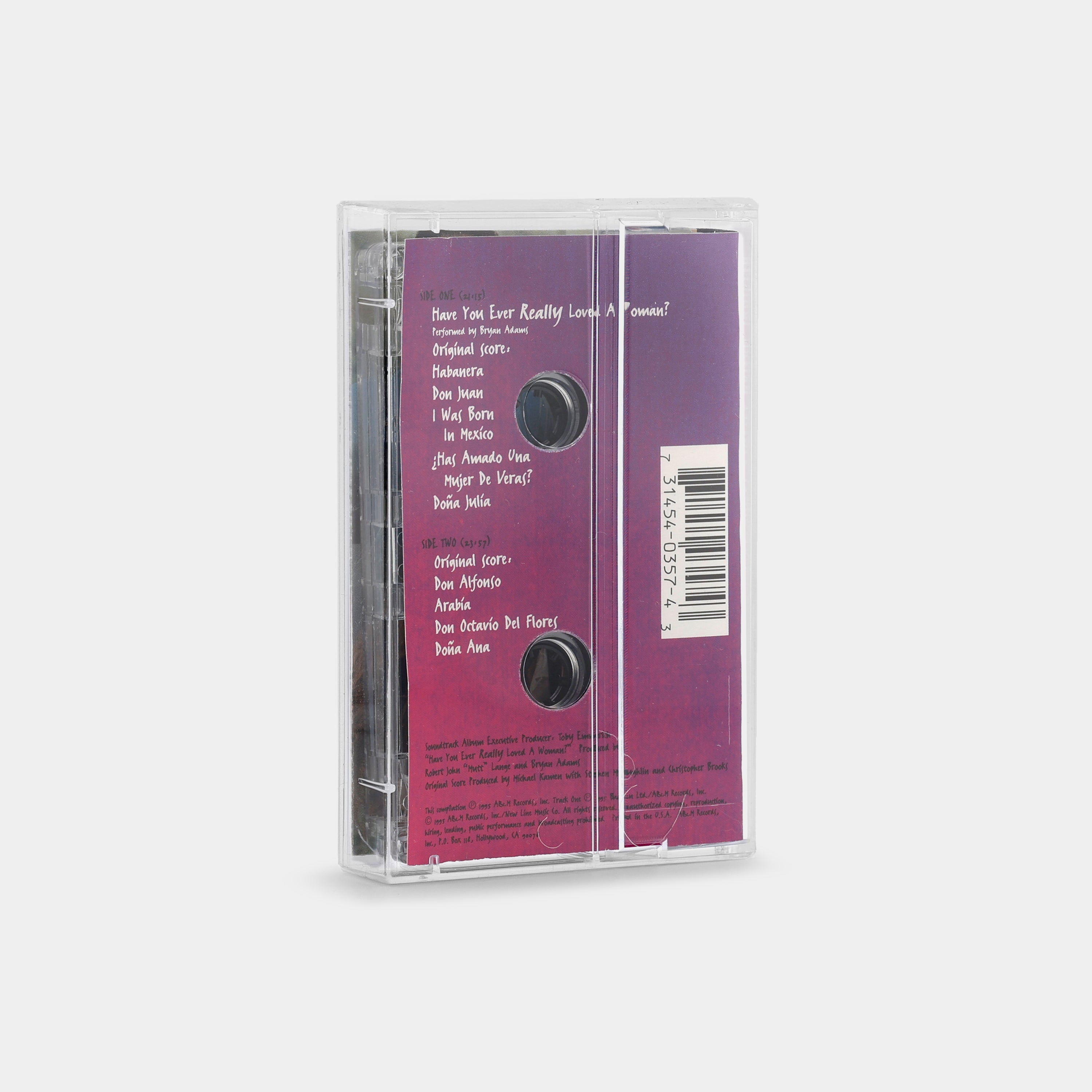 Michael Kamen - Don Juan DeMarco (Original Motion Picture Soundtrack) Cassette Tape