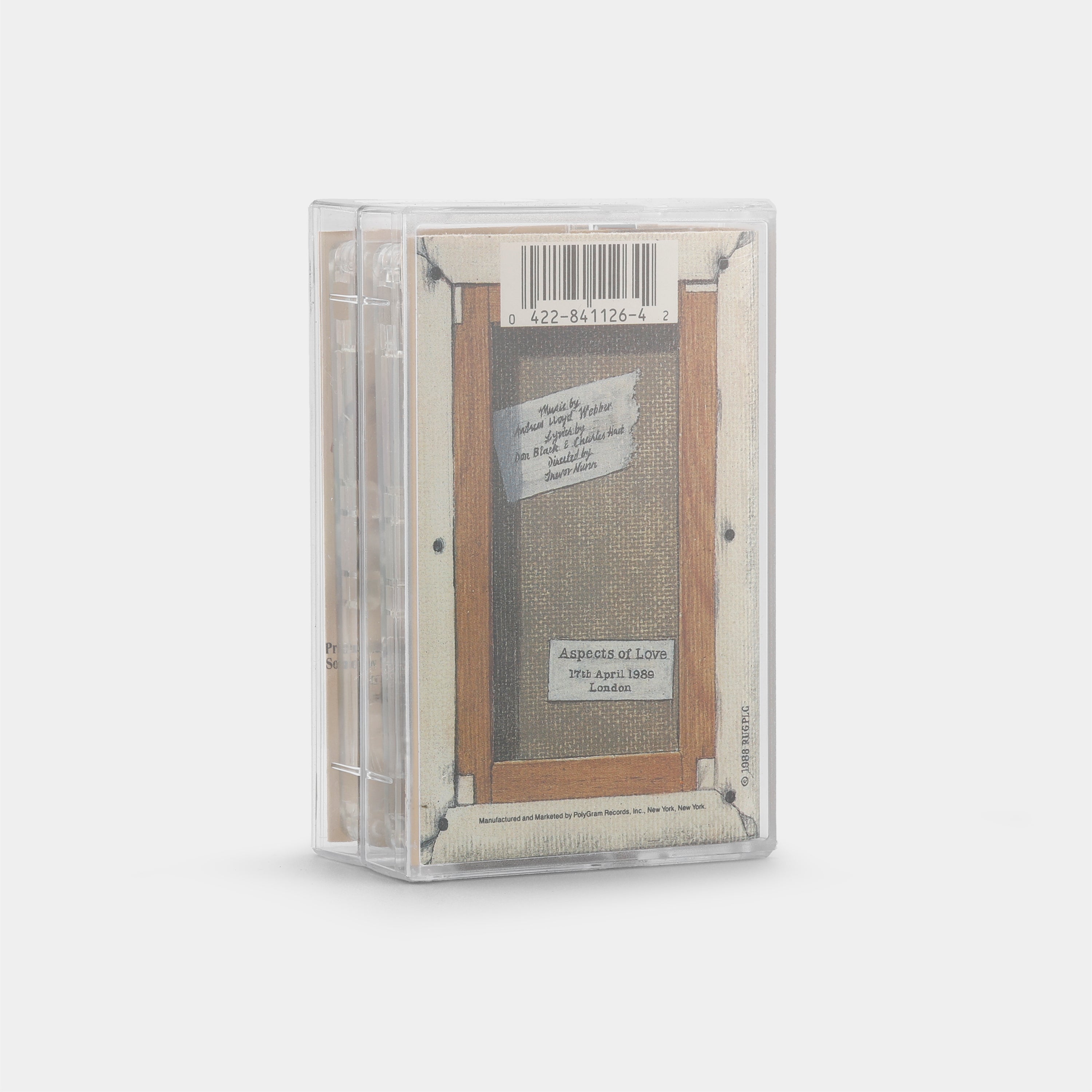 Andrew Lloyd Webber - Aspects of Love Cassette Tape