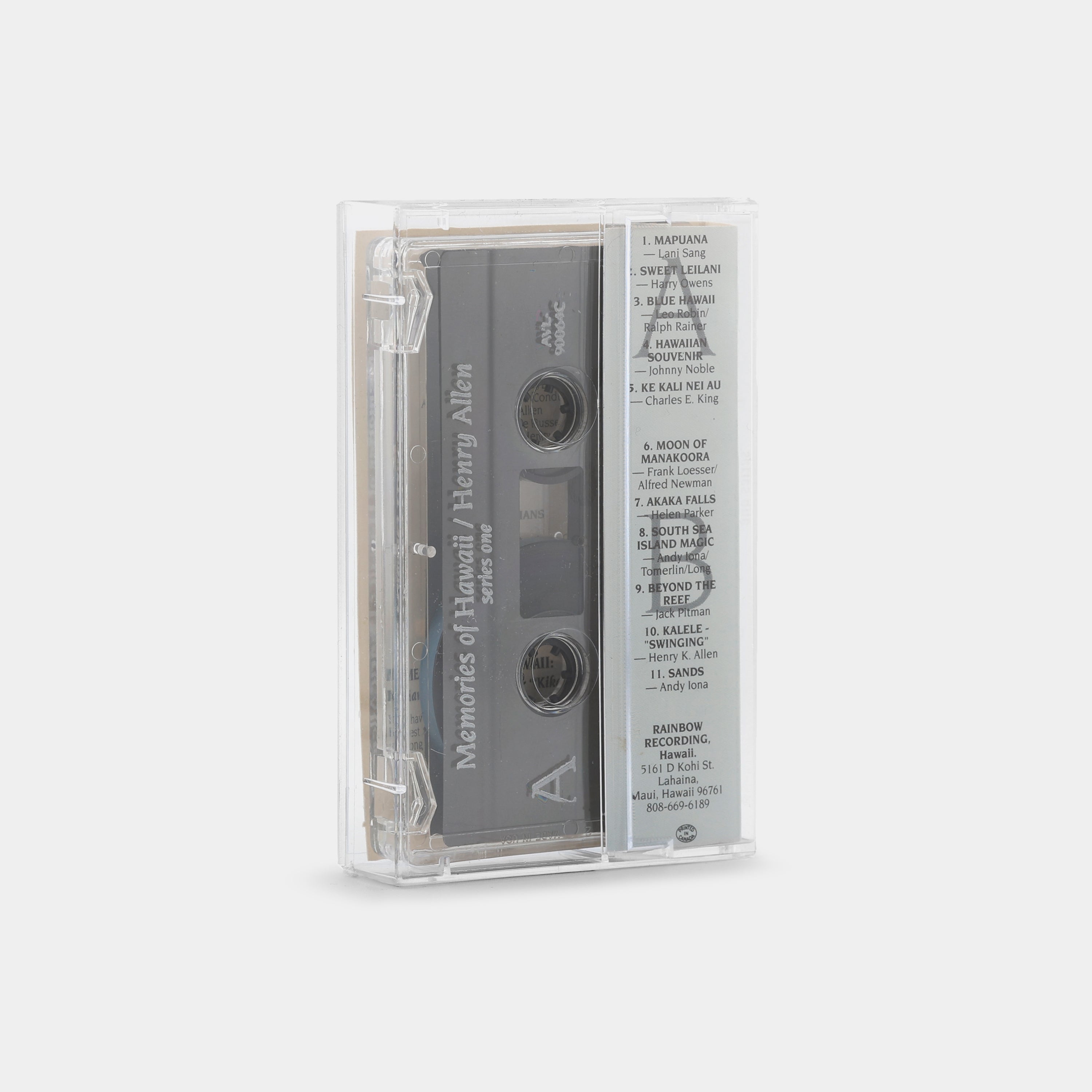 Henry Allen - Memories Of Hawaii Series One Cassette Tape