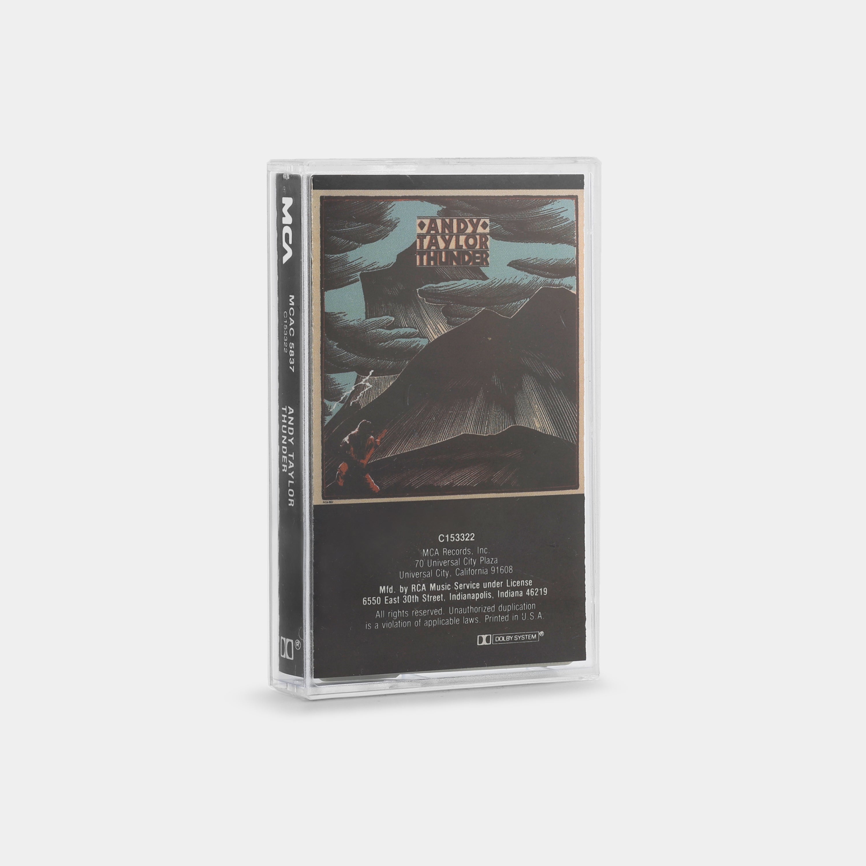 Andy Taylor - Thunder Cassette Tape