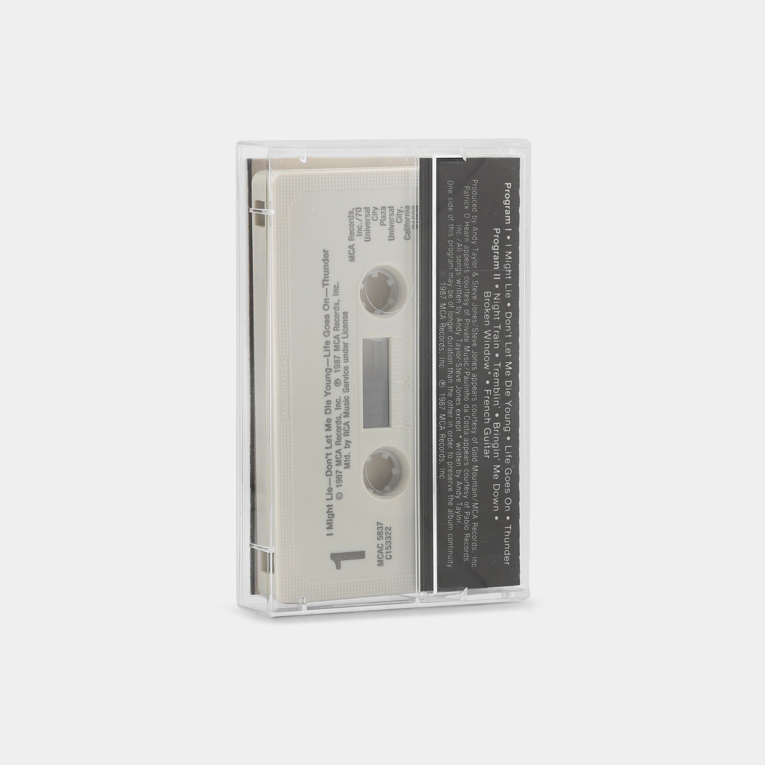 Andy Taylor - Thunder Cassette Tape