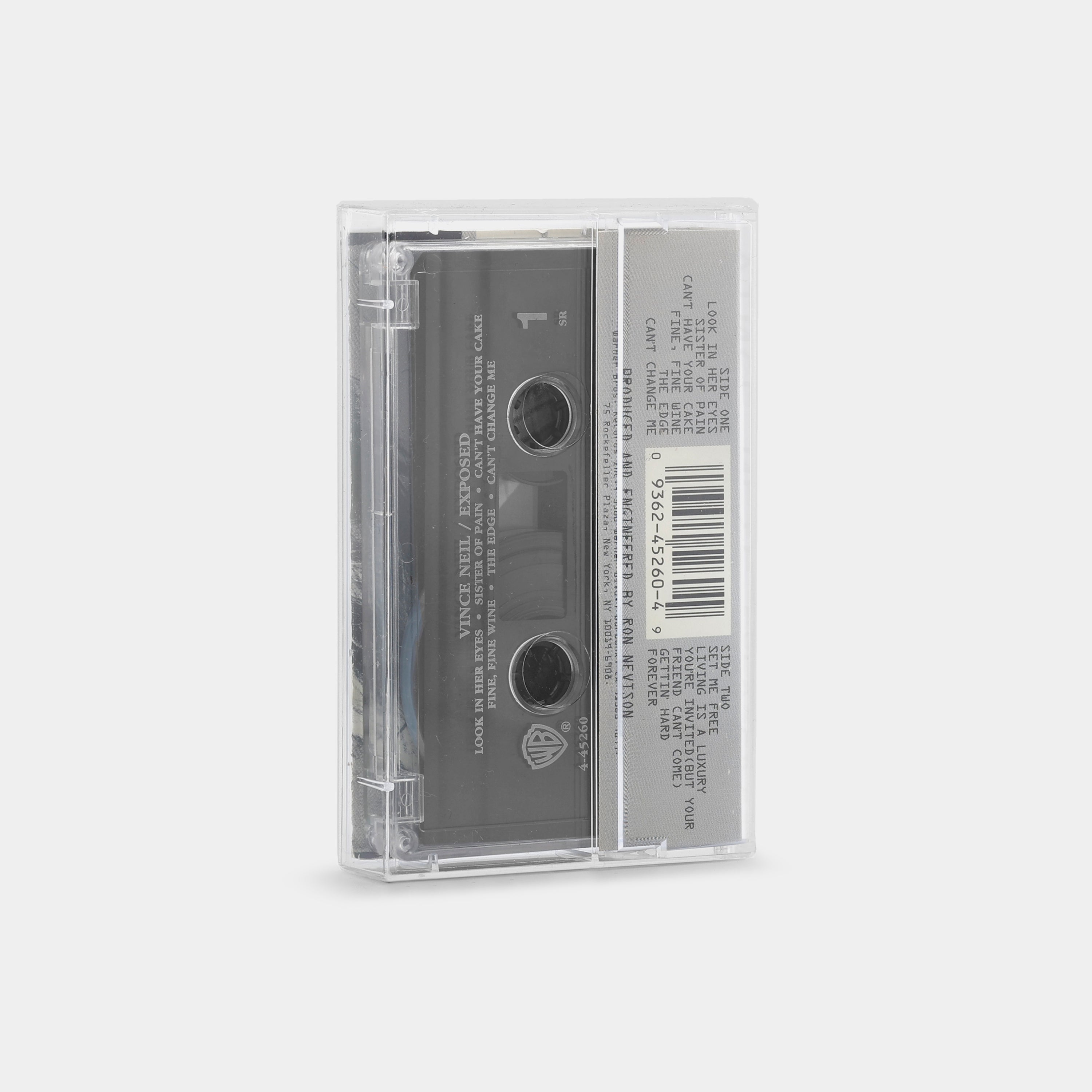 Vince Neil - Exposed Cassette Tape
