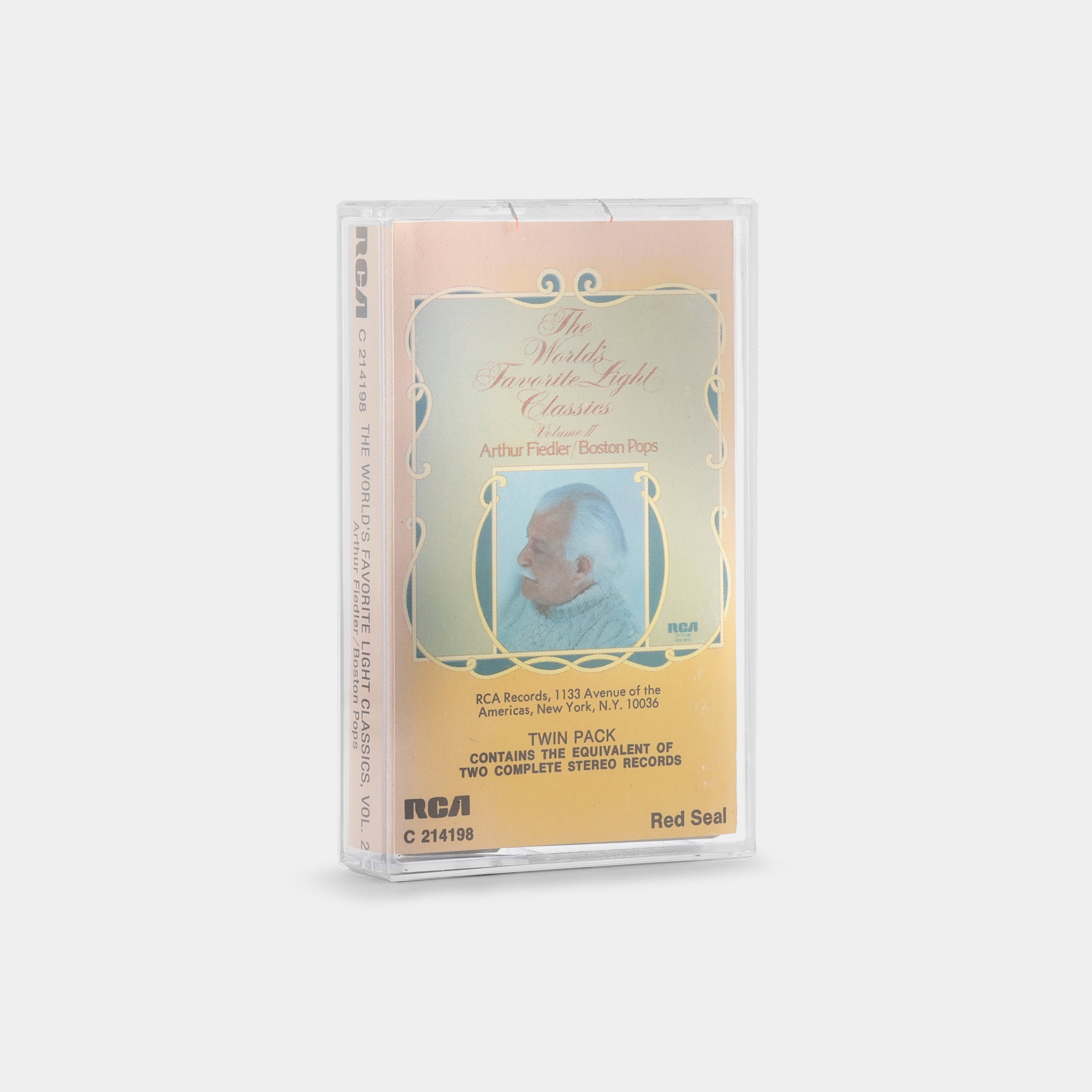 Arthur Fiedler & The Boston Pops - The World's Favorite Light Classics Volume II Cassette Tape