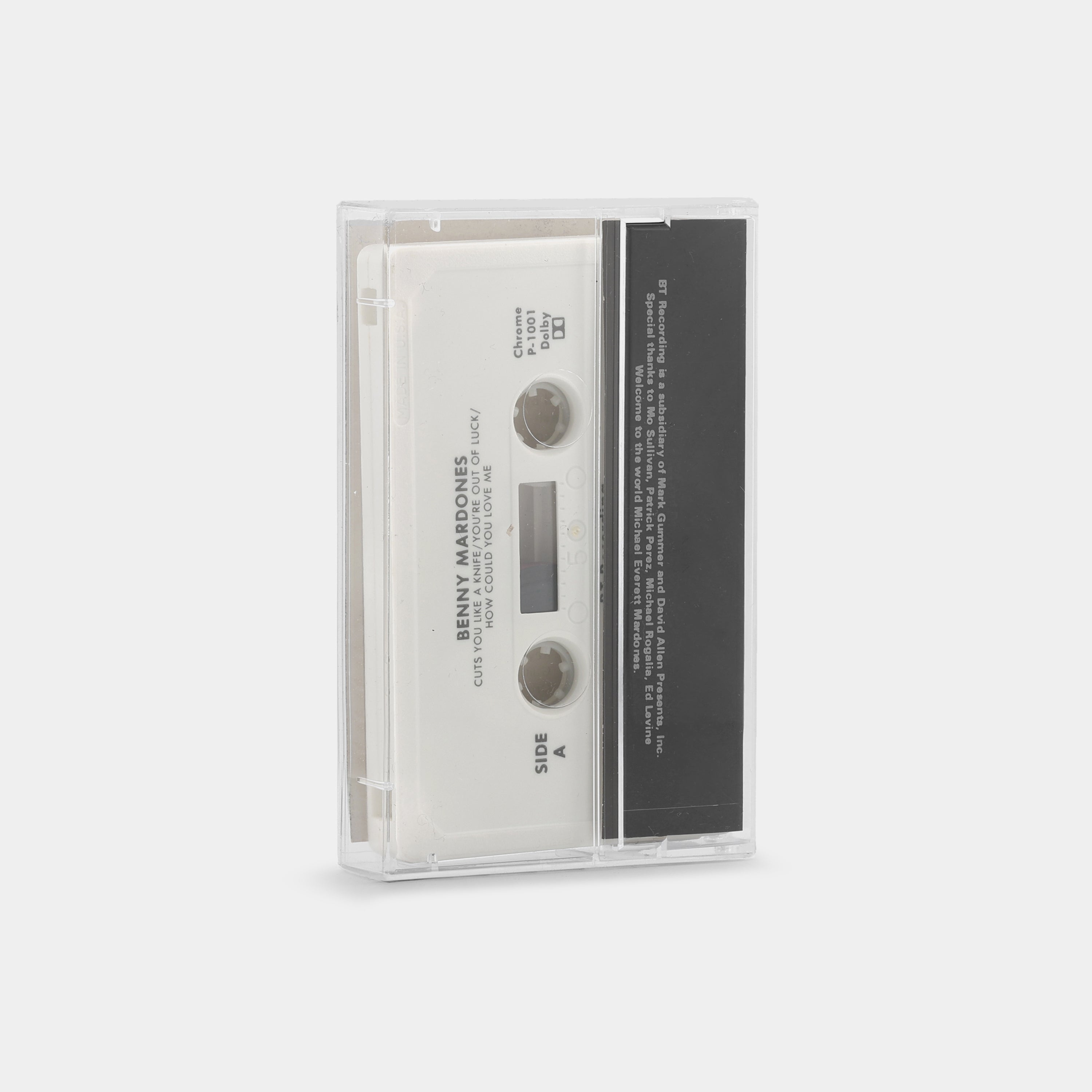 Benny Mardones - Unauthorized Cassette Tape