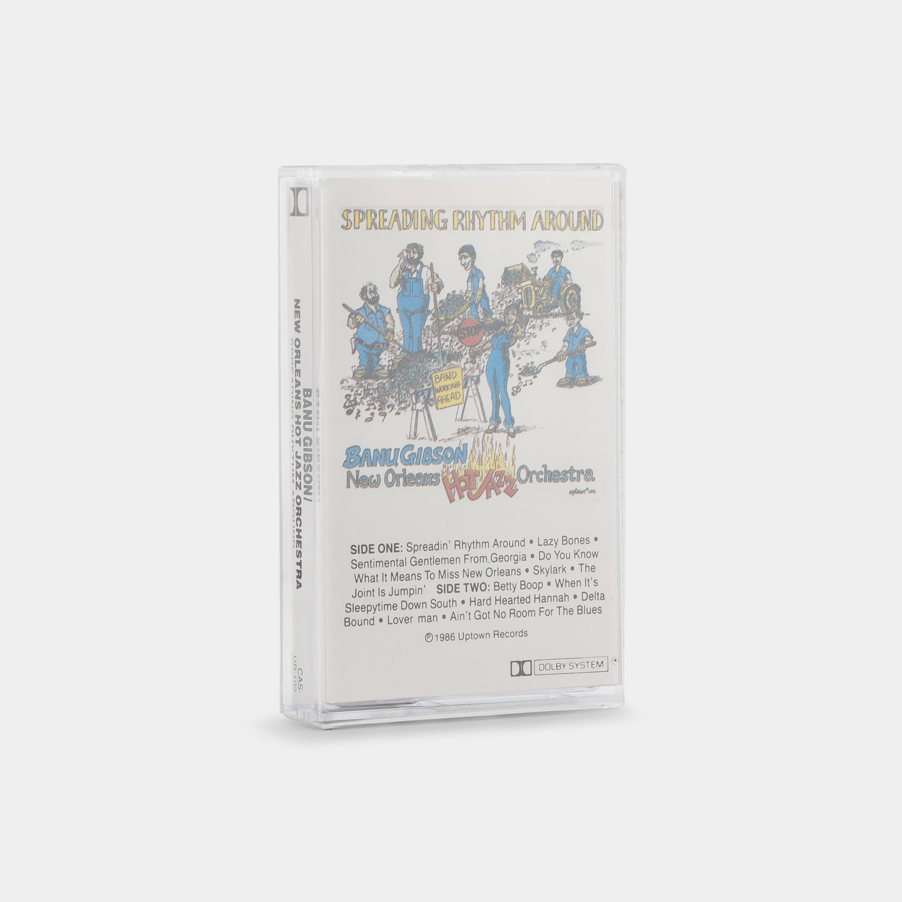 Banu Gibson & The New Orleans Hot Jazz Orchestra - Spreadin' Rhythm Around Cassette Tape