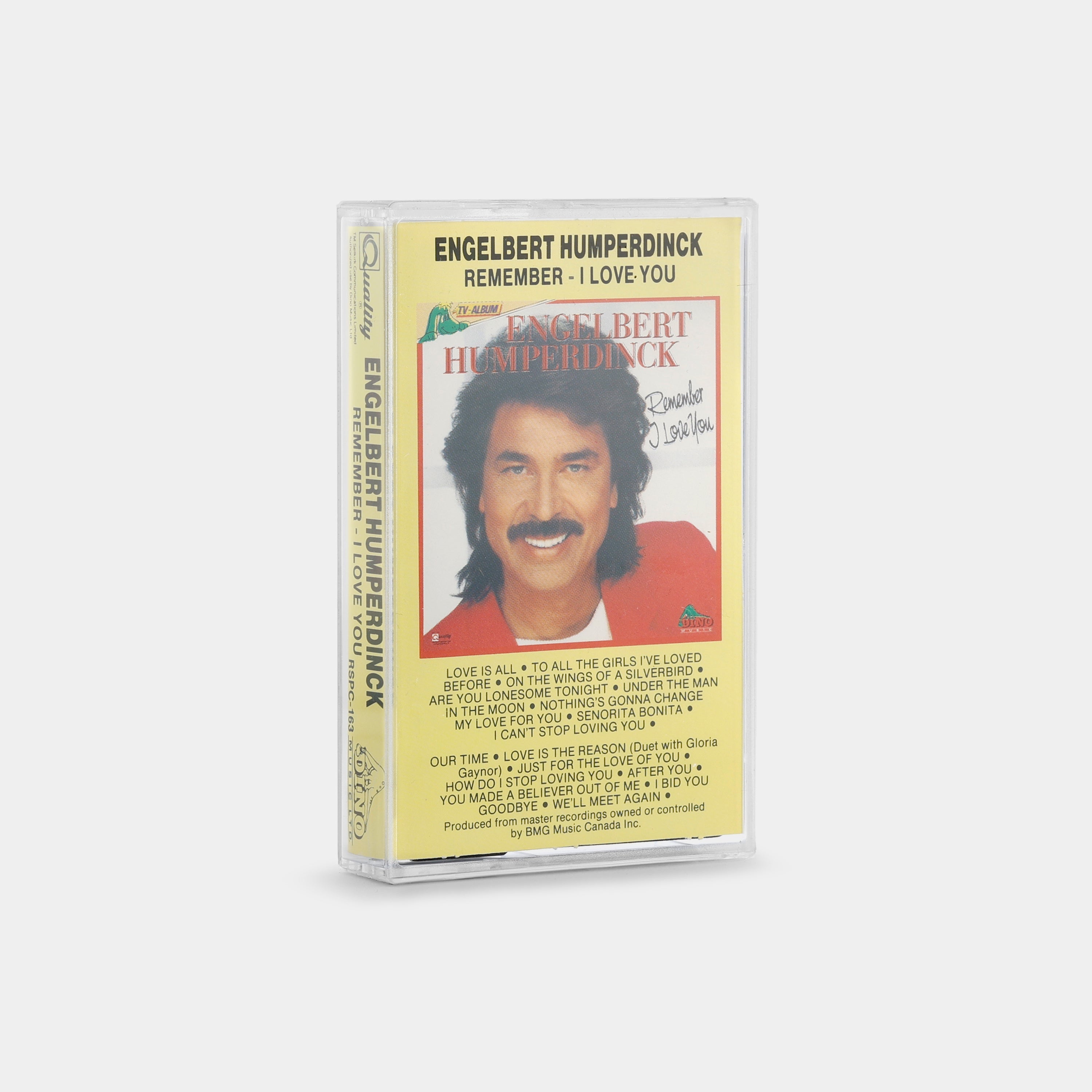 Engelbert Humperdinck - Remember I Love You Cassette Tape