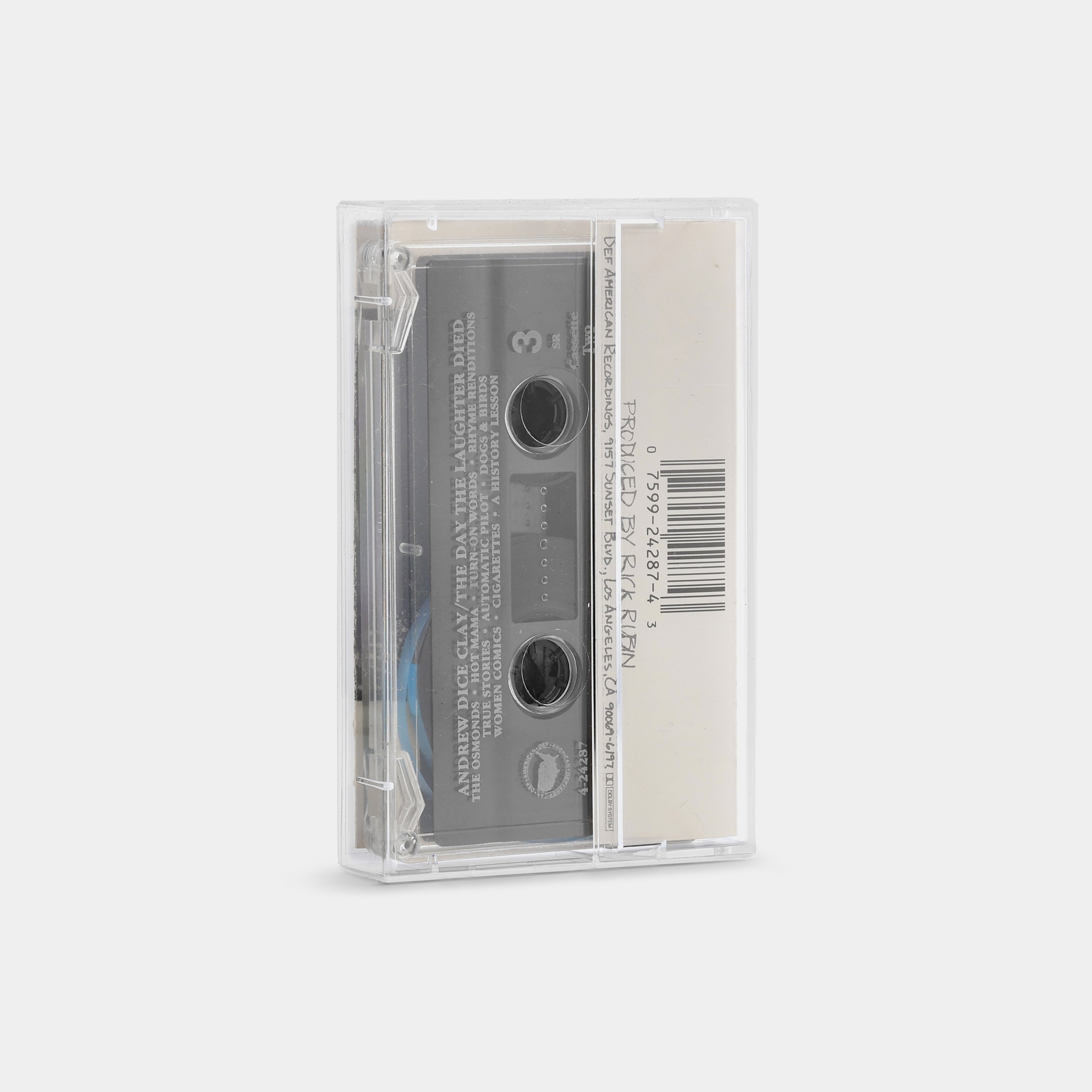 Andrew Dice Clay - The Day the Laughter Died Cassette Tape