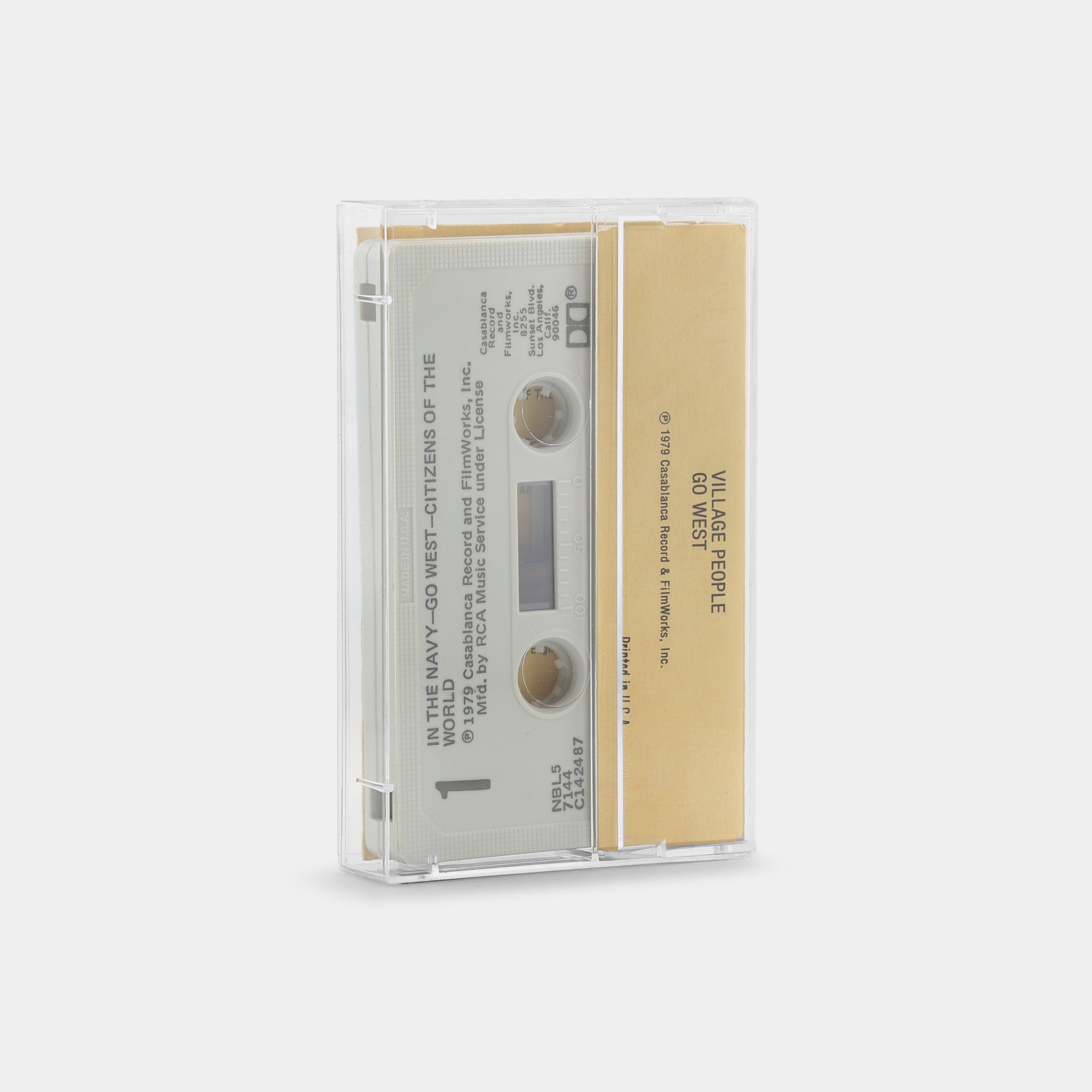 Village People - Go West Cassette Tape