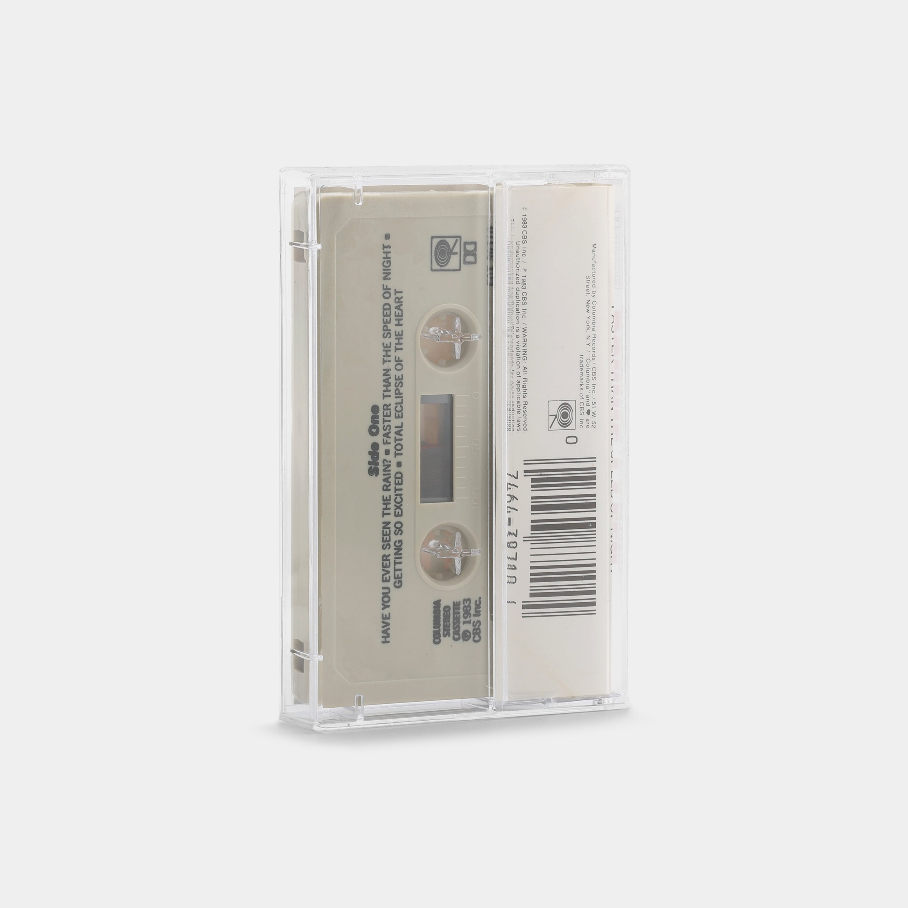 Bonnie Tyler - Faster Than the Speed of Night Cassette Tape