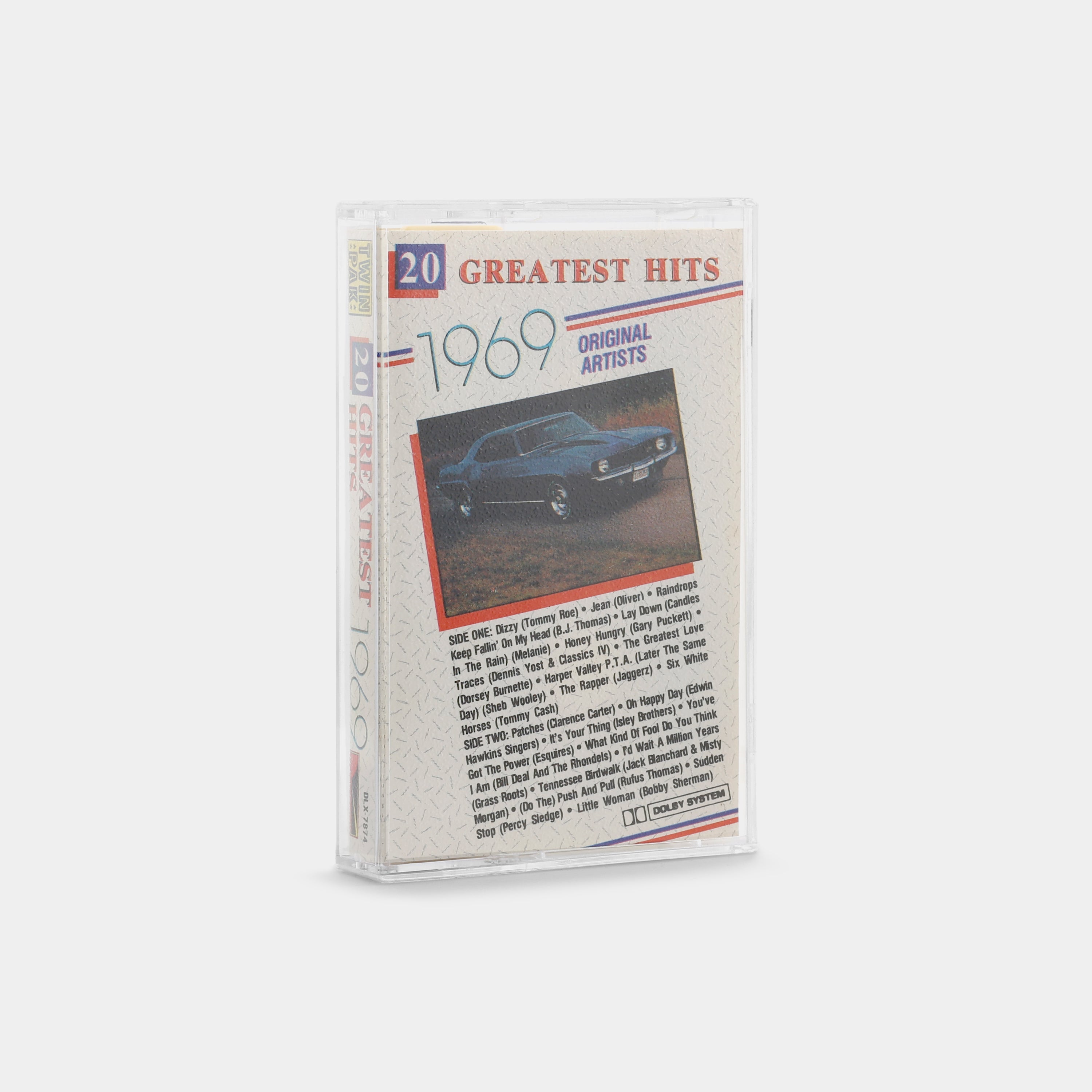 20 Greatest Hits - 1969 Cassette Tape