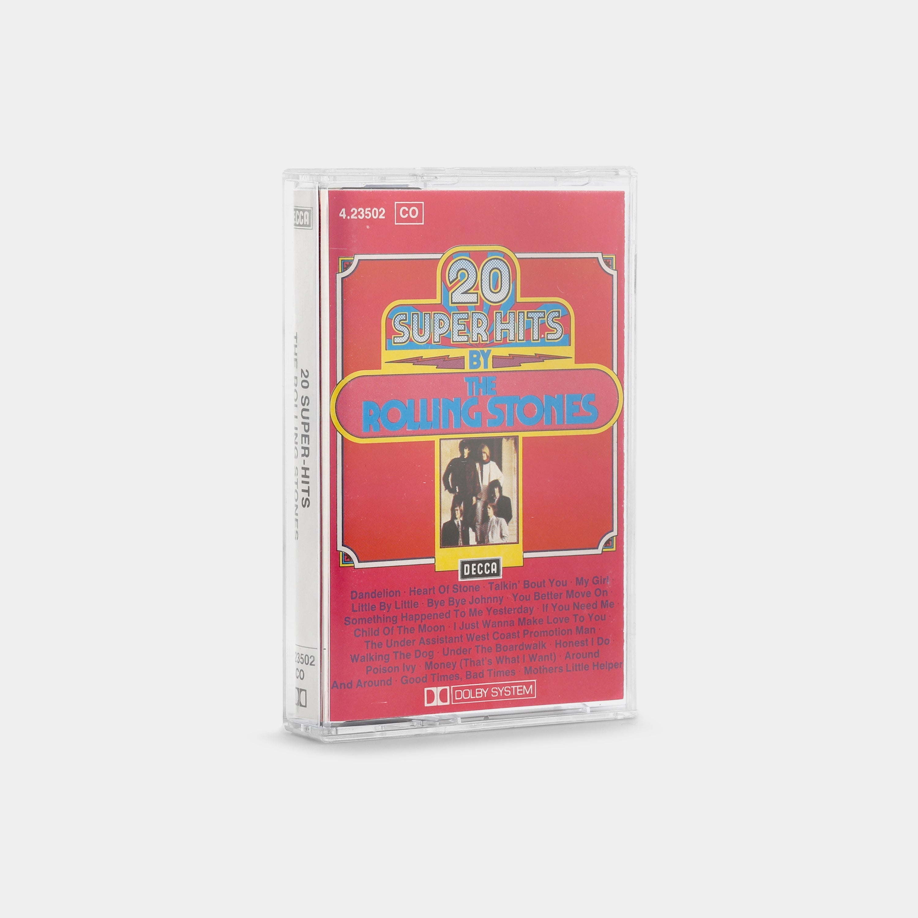 The Rolling Stones - 20 Super Hits By The Rolling Stones Cassette Tape