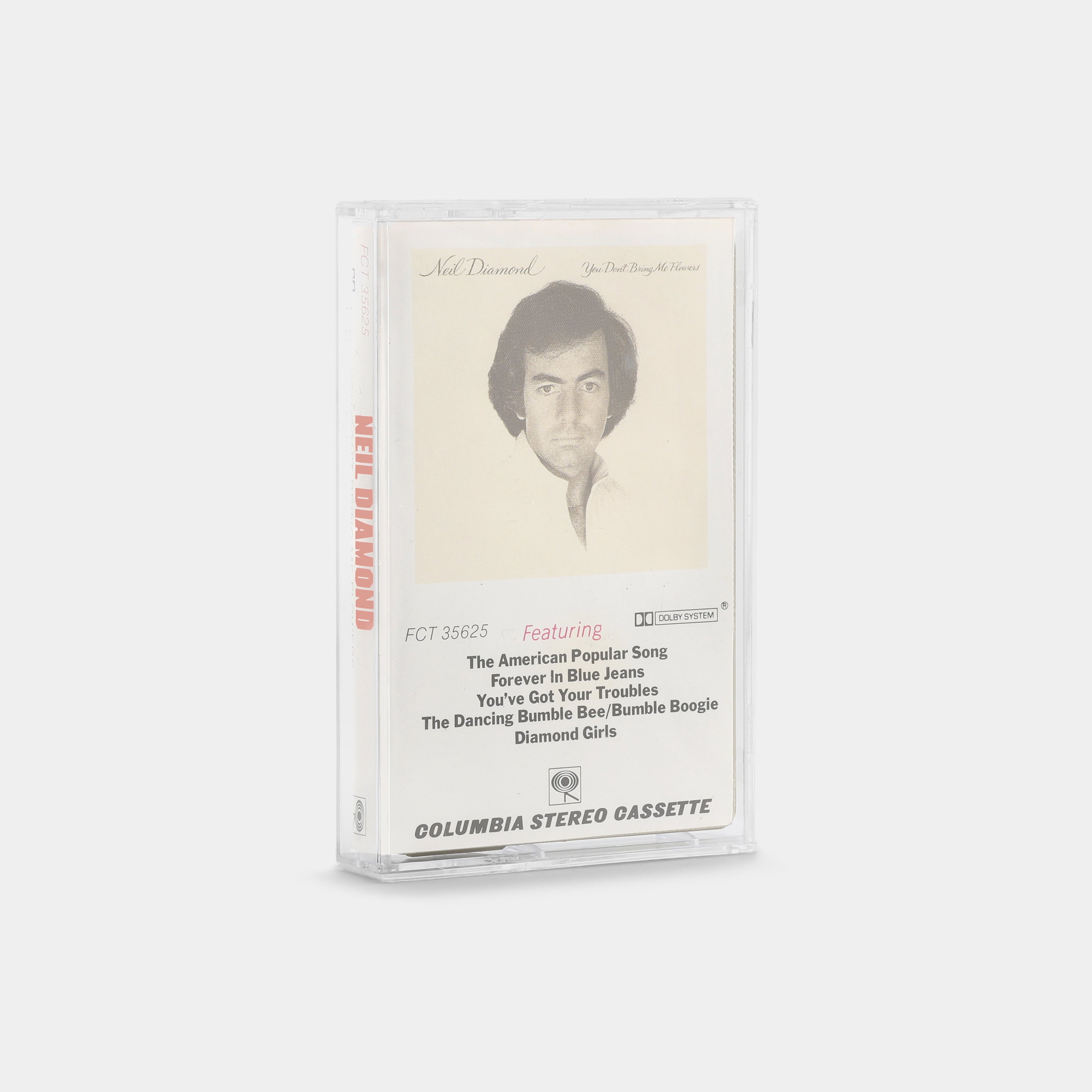Neil Diamond - You Don't Bring Me Flowers Cassette Tape