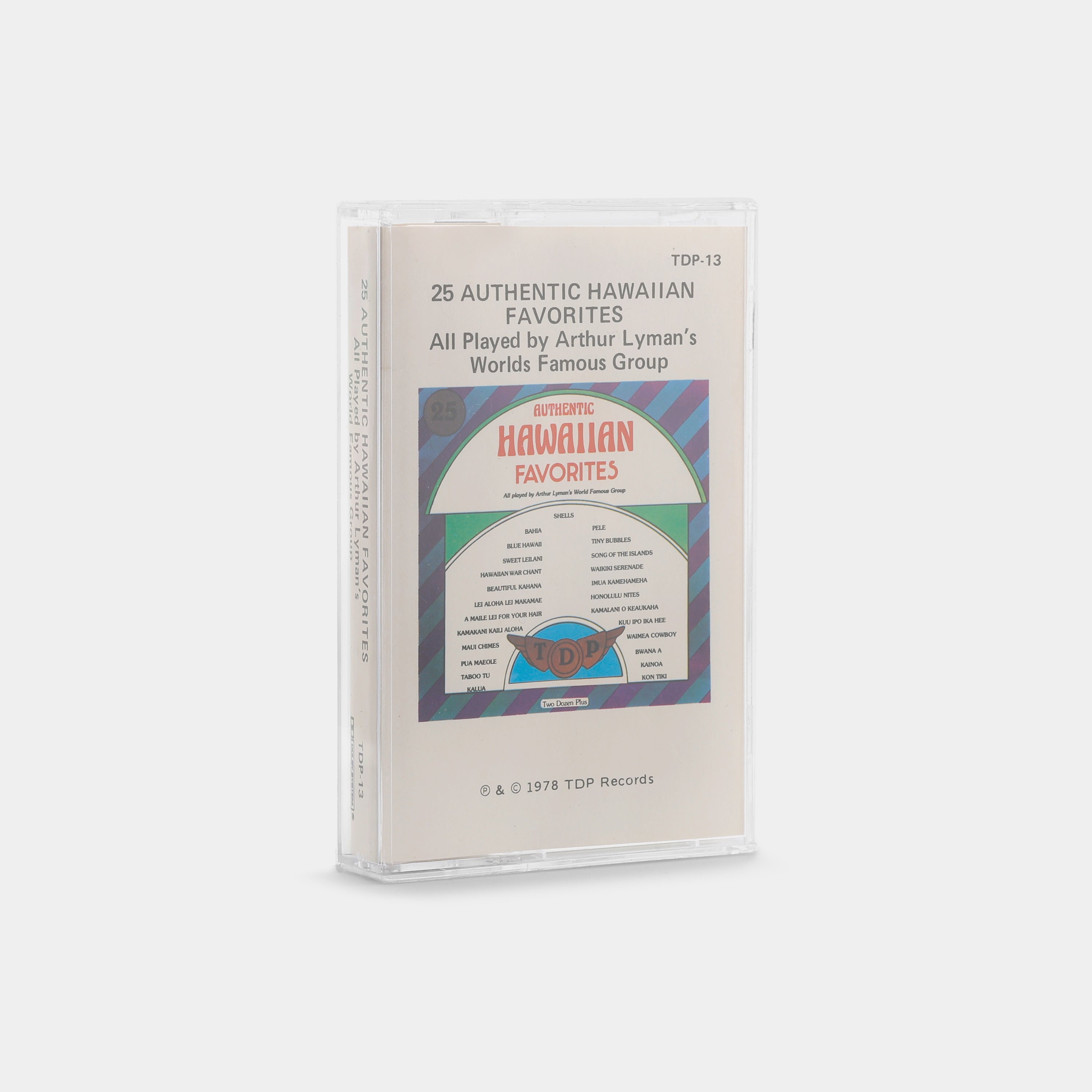 Arthur Lyman - 25 Authentic Hawaiian Favorites Cassette Tape