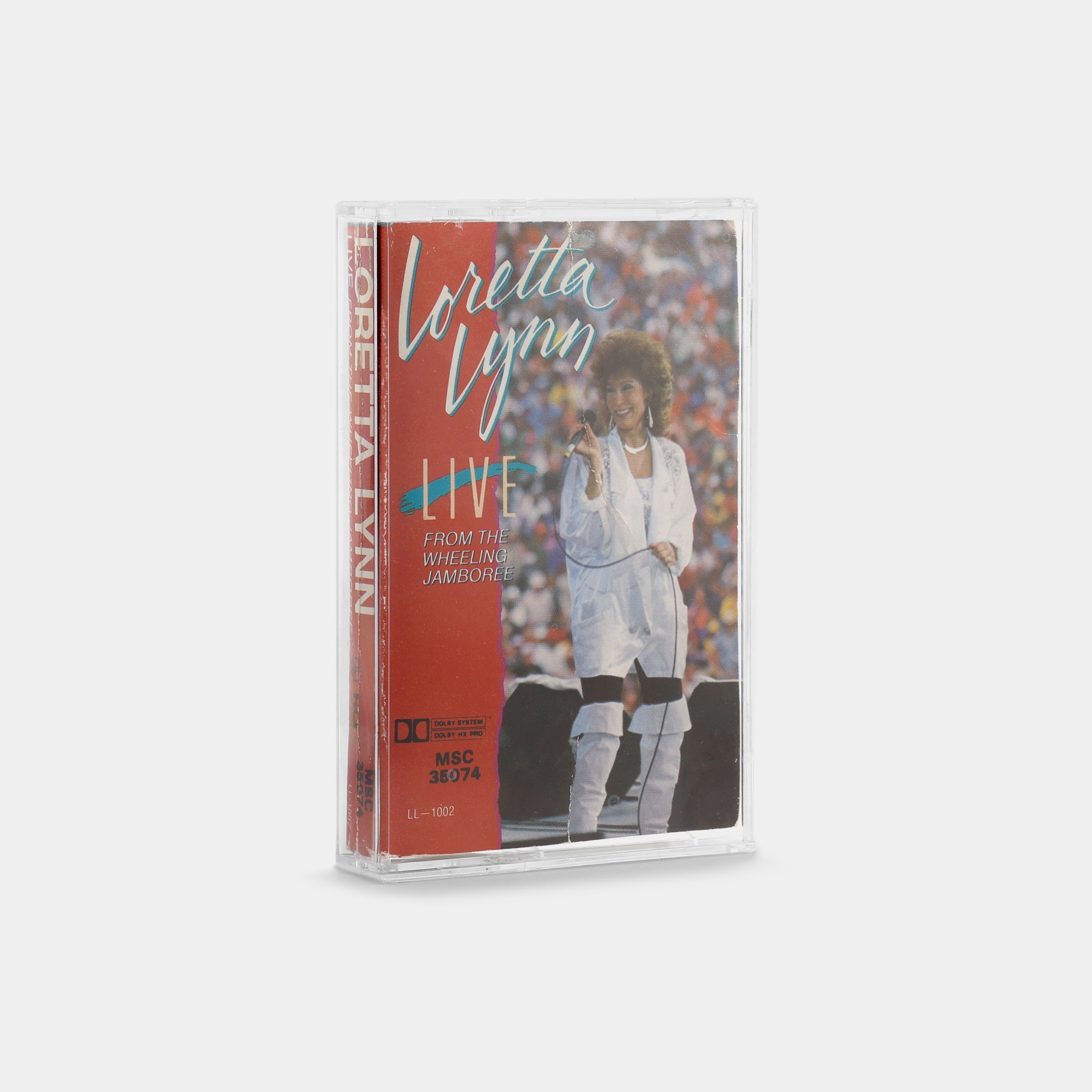 Loretta Lynn - Live from the Wheeling Jamboree Cassette Tape