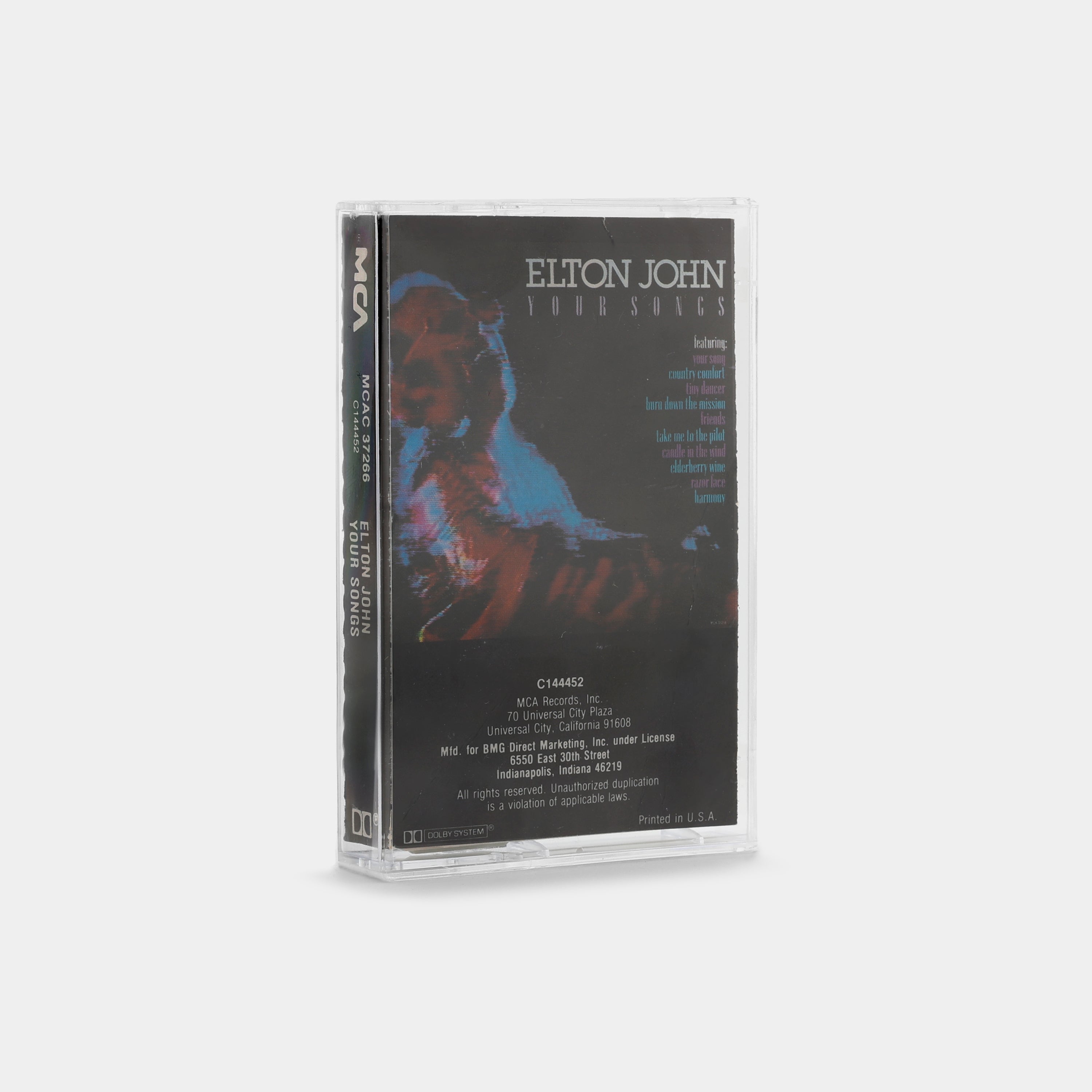 Elton John - Your Songs Cassette Tape