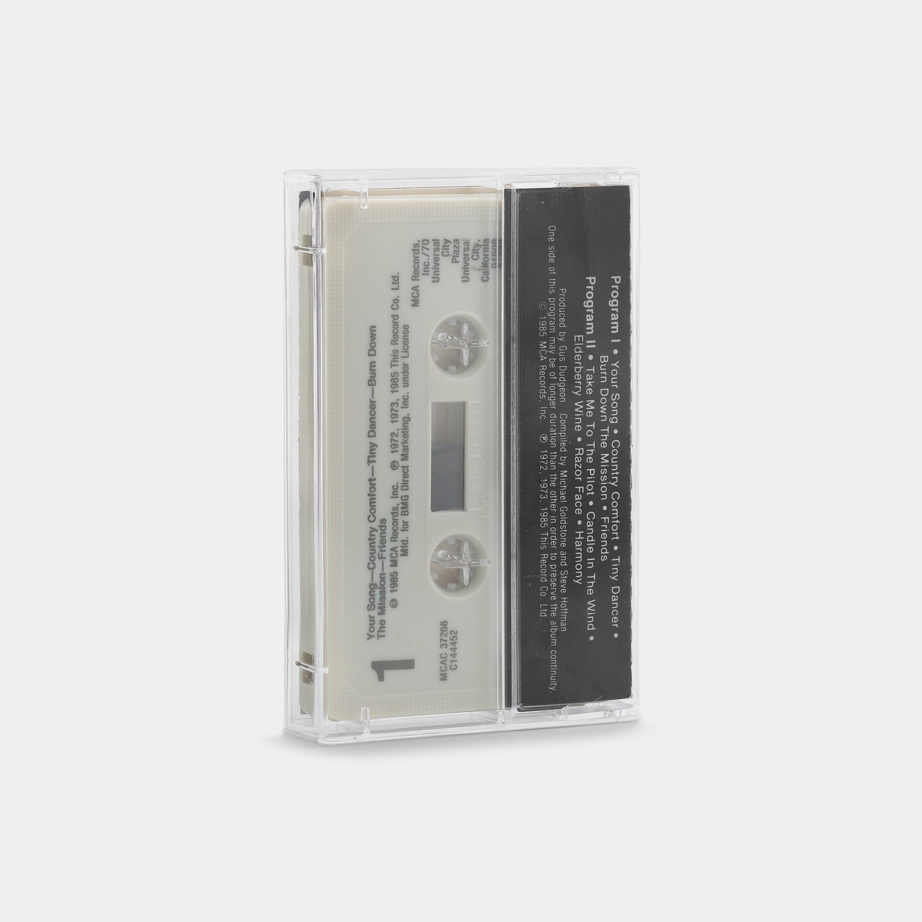 Elton John - Your Songs Cassette Tape