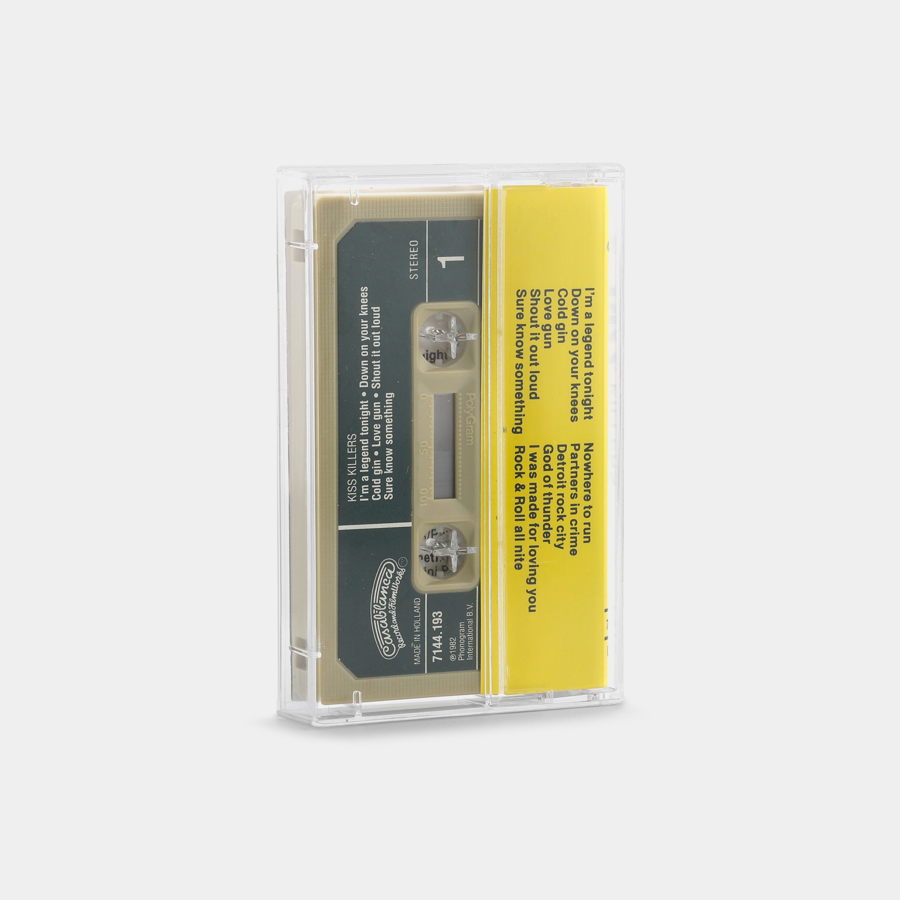 KISS - Killers Cassette Tape