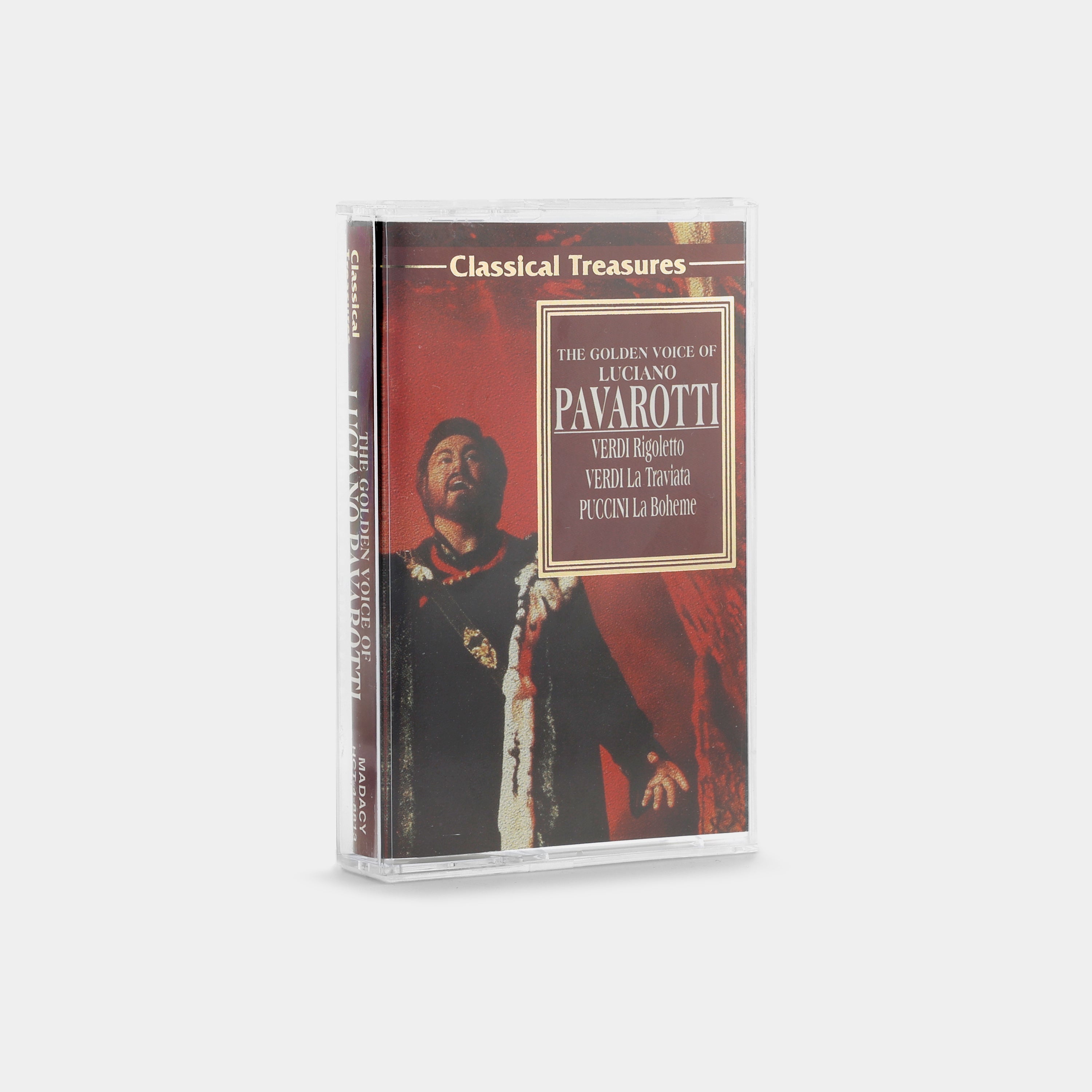 Luciano Pavarotti - The Golden Voice of Luciano Pavarotti Cassette Tape