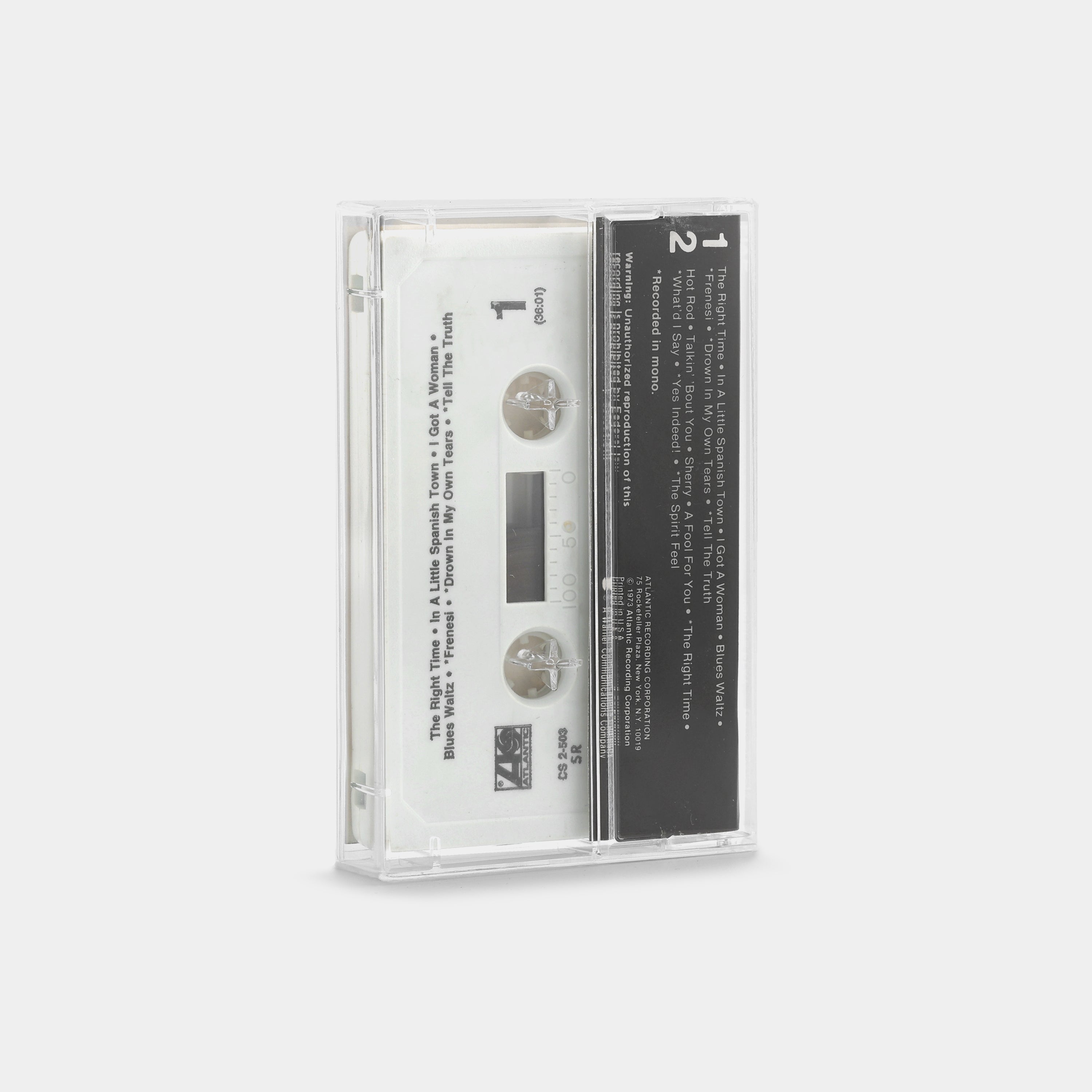 Ray Charles - Live in Concert Cassette Tape