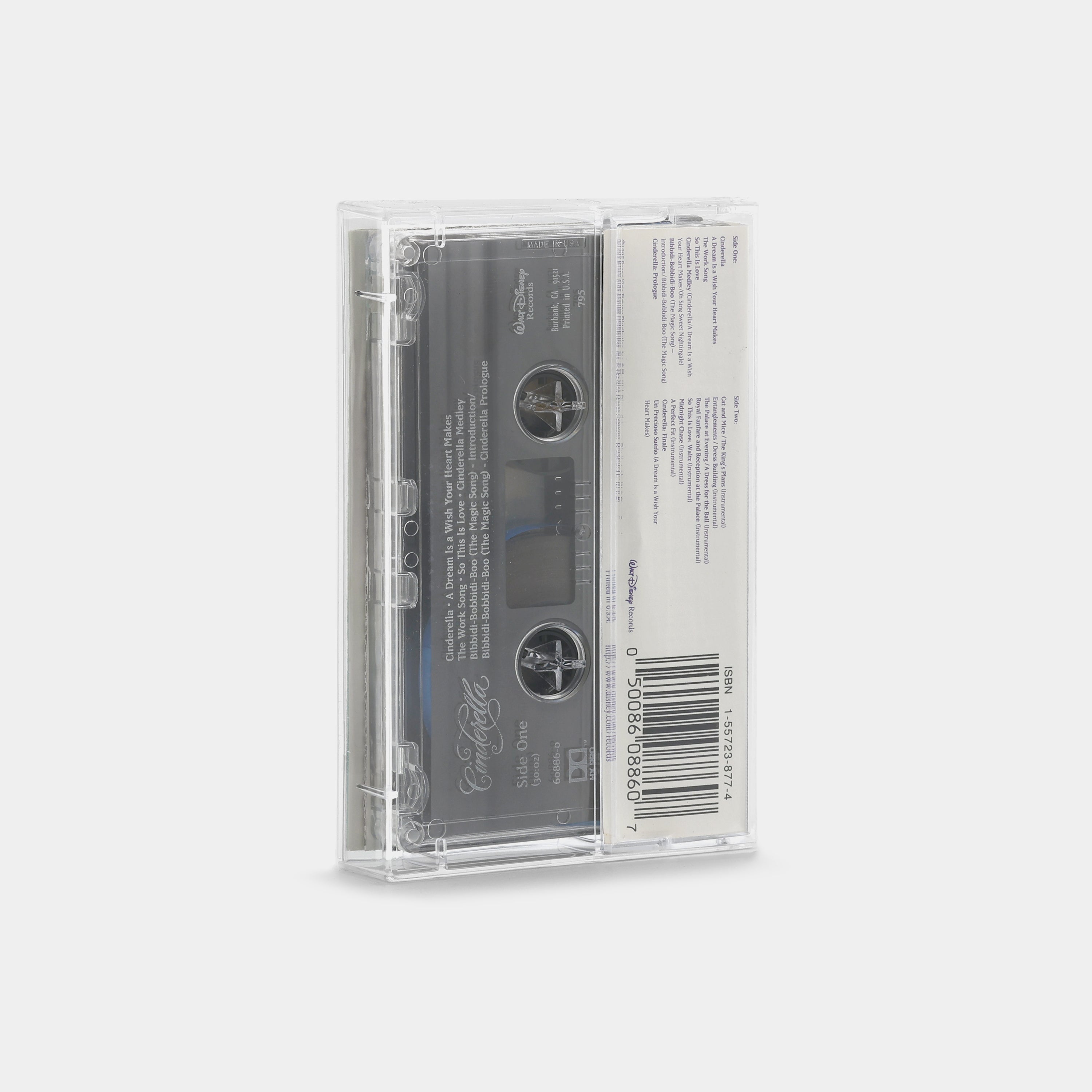 The Music of Disney's Cinderella Cassette Tape