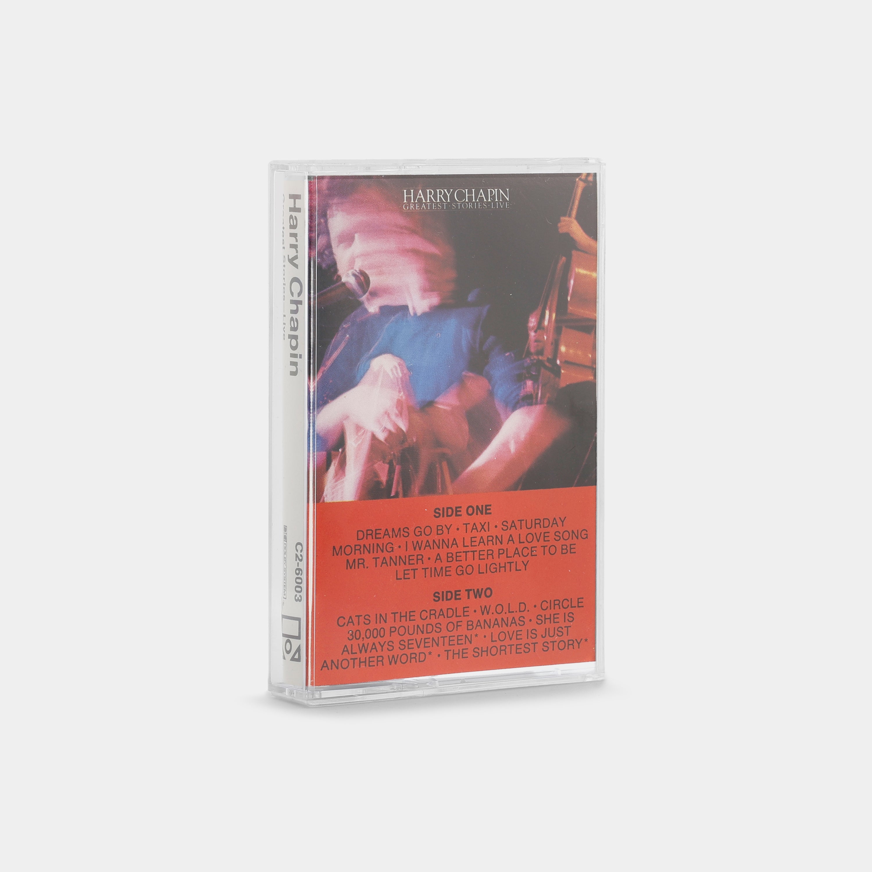 Harry Chapin - Greatest Stories Live Cassette Tape