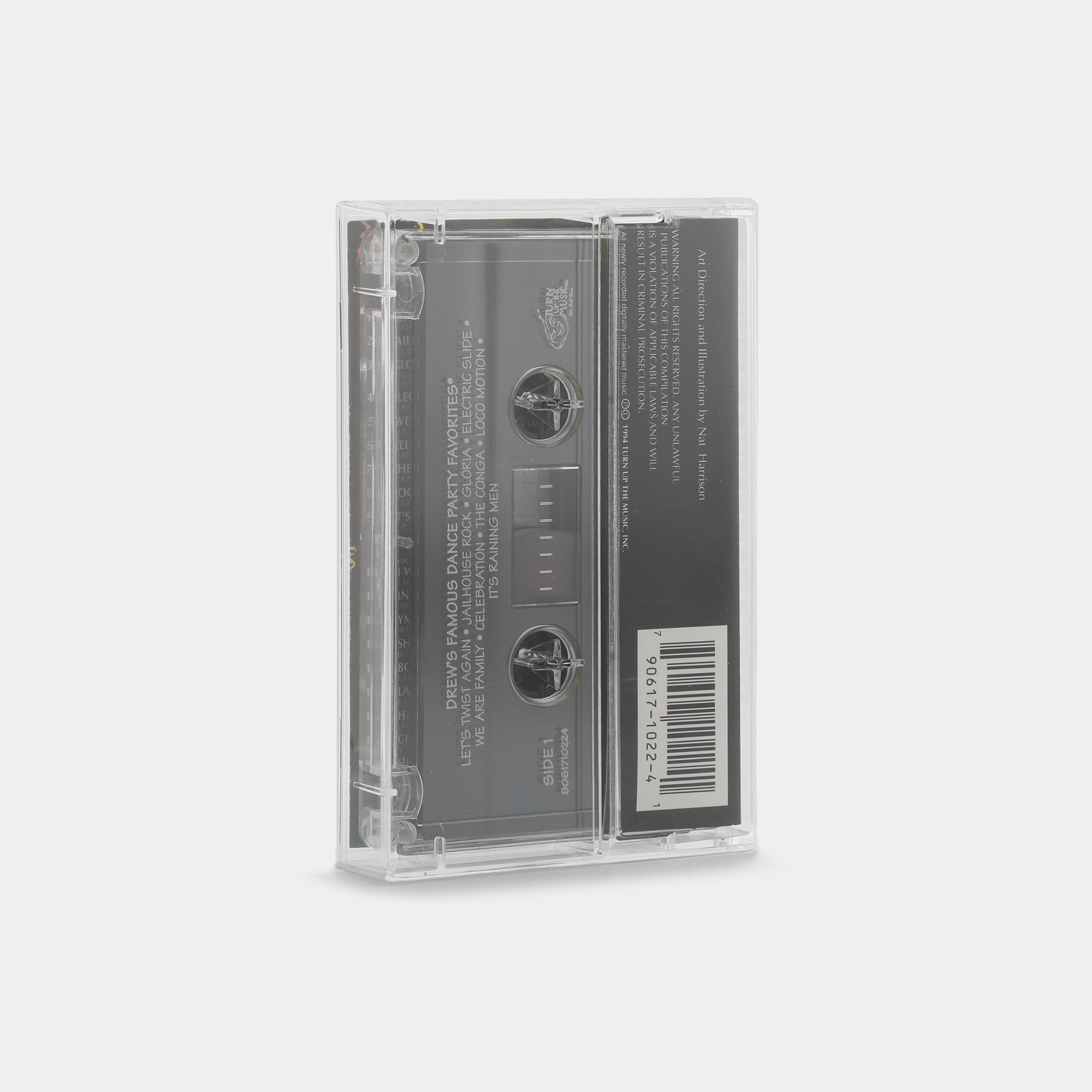 The Hit Crew - Drew's Famous Party Music Cassette Tape