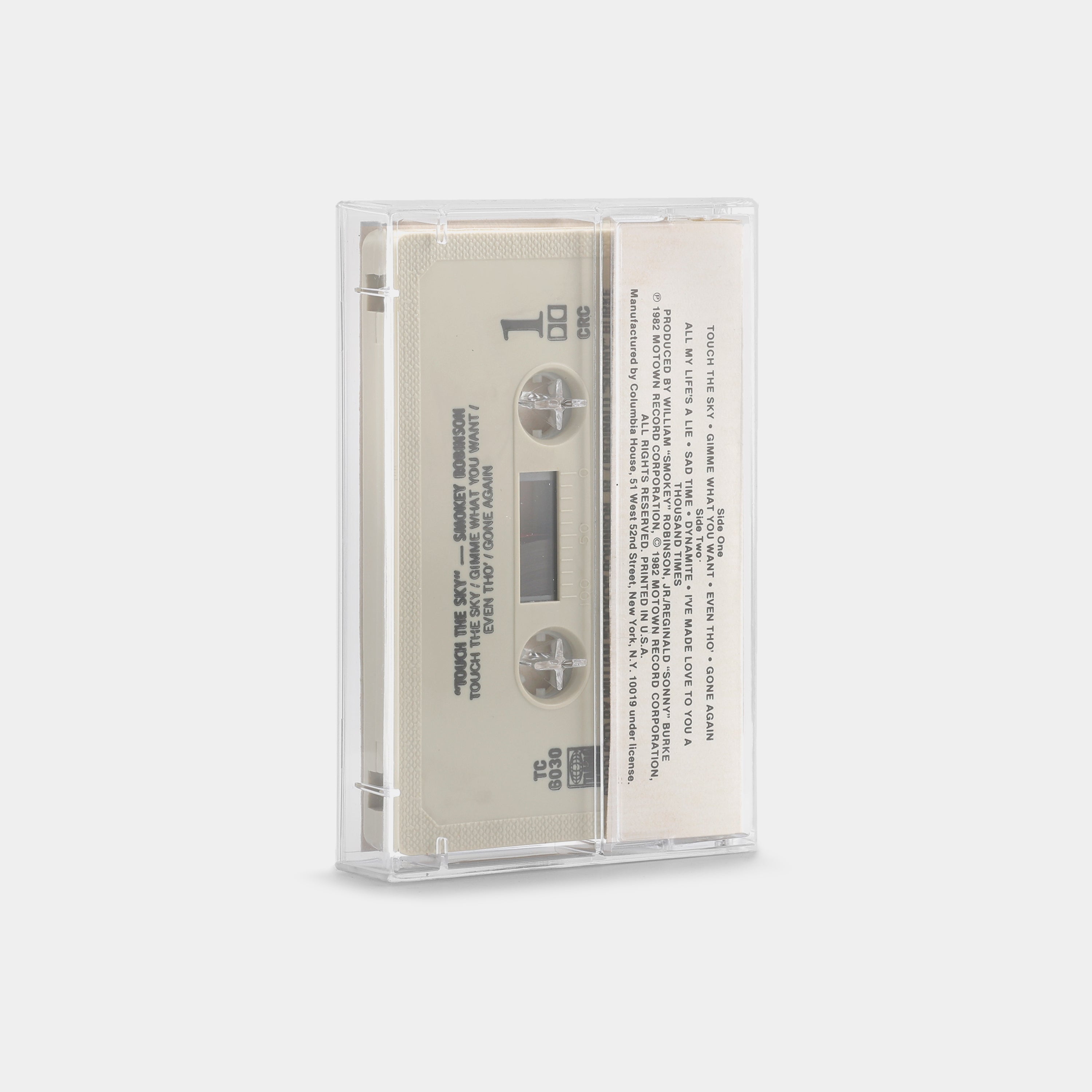 Smokey Robinson - Touch the Sky Cassette Tape