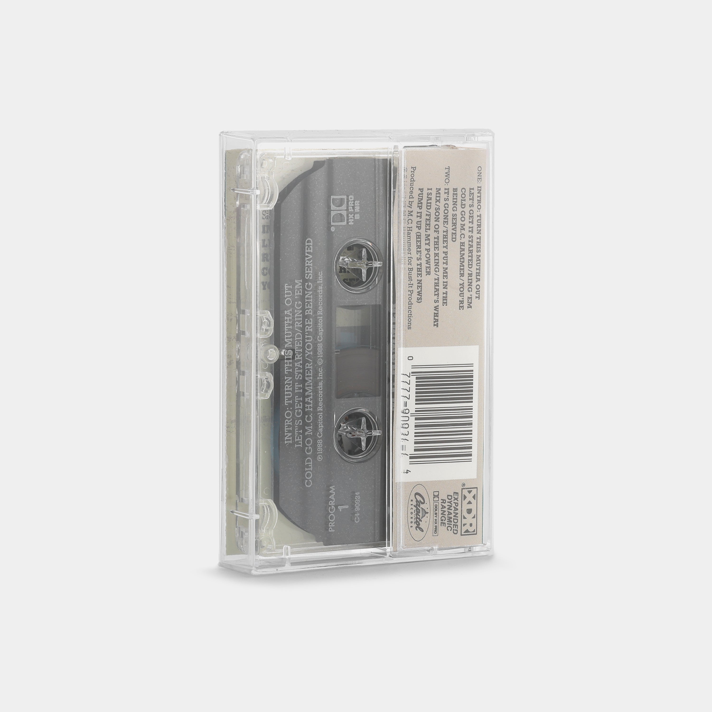 M.C. Hammer - Lets Get It Started Cassette Tape