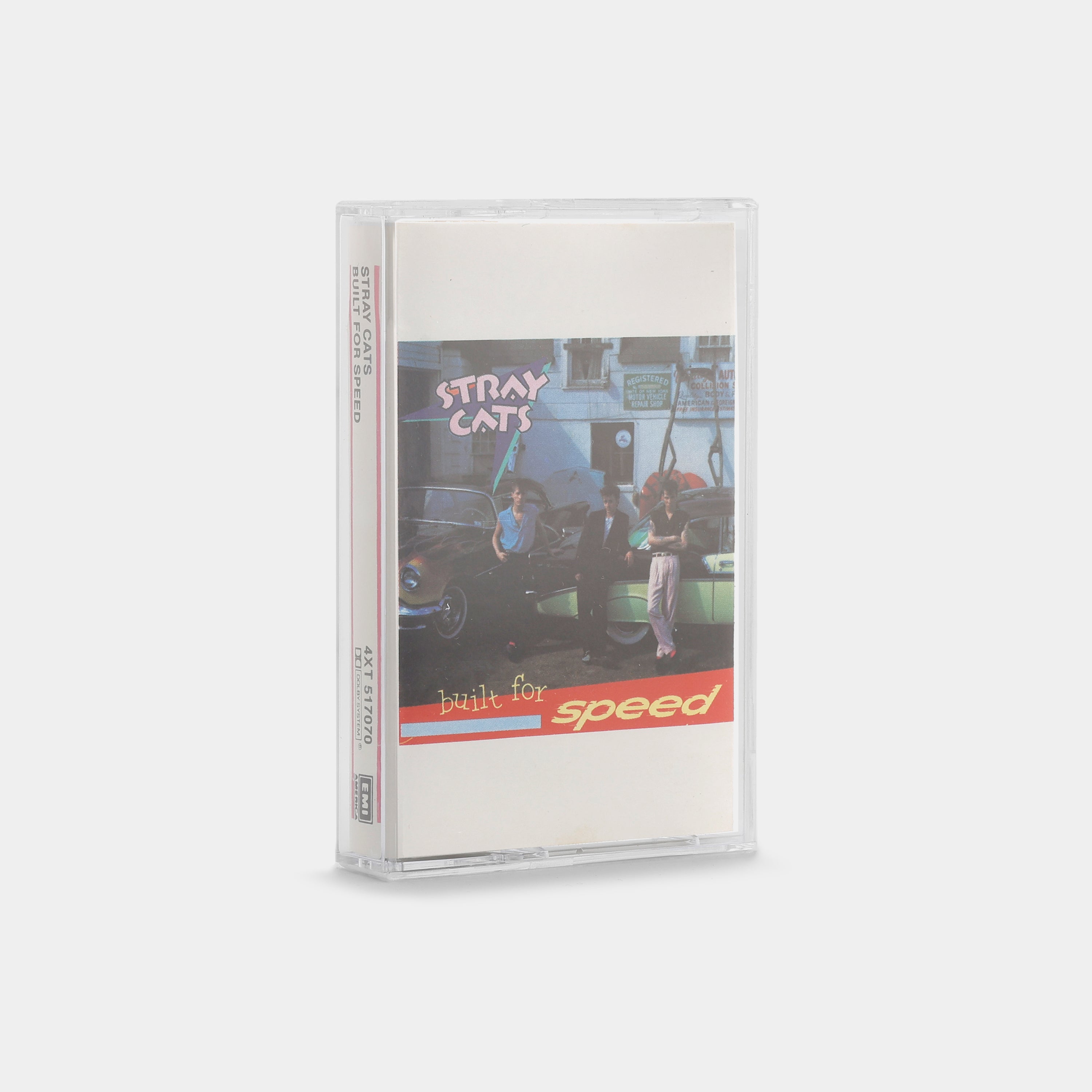 Stray Cats - Built for Speed Cassette Tape