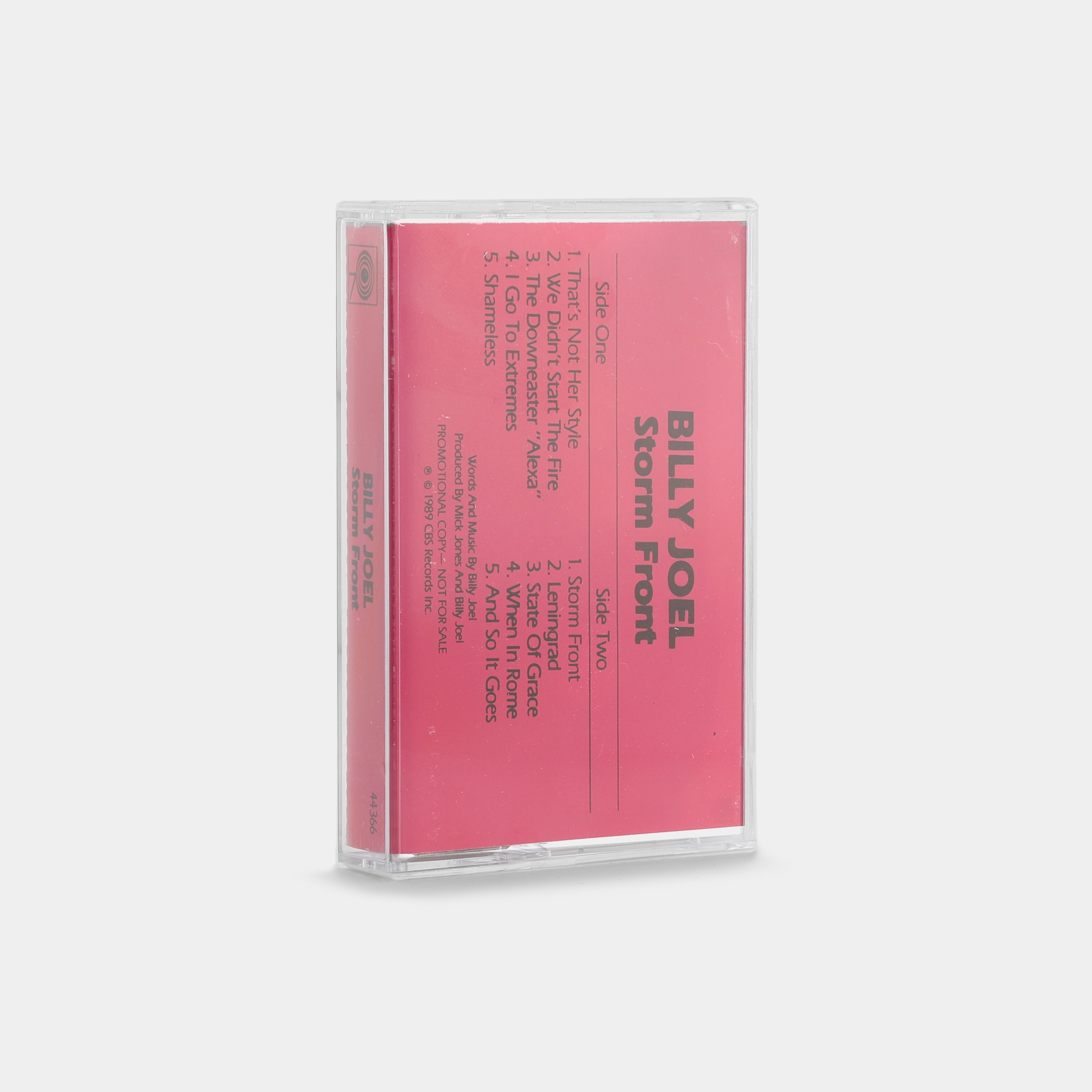 Billy Joel - Storm Front Cassette Tape