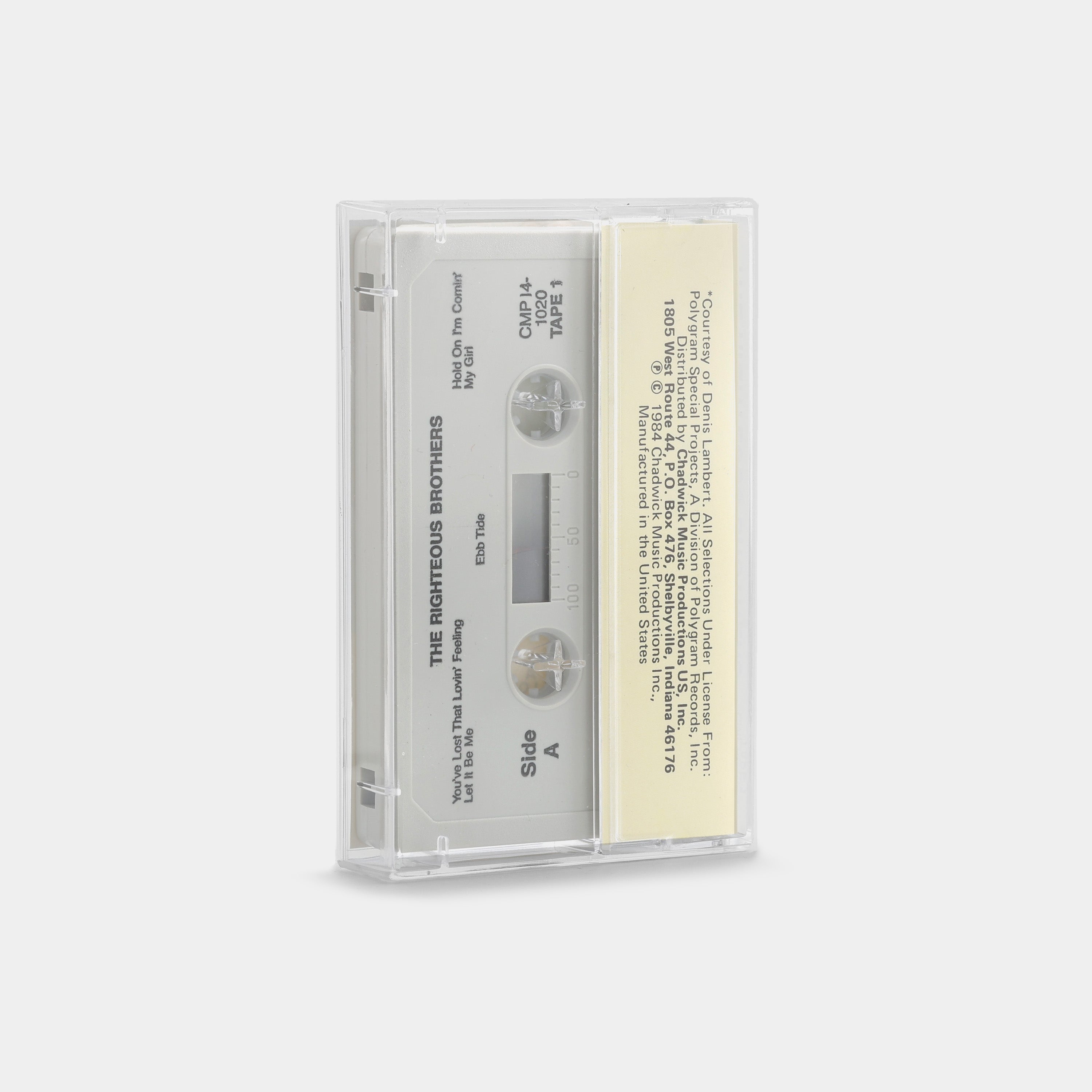 The Righteous Brothers - The Righteous Brothers (Tape One) Cassette Tape