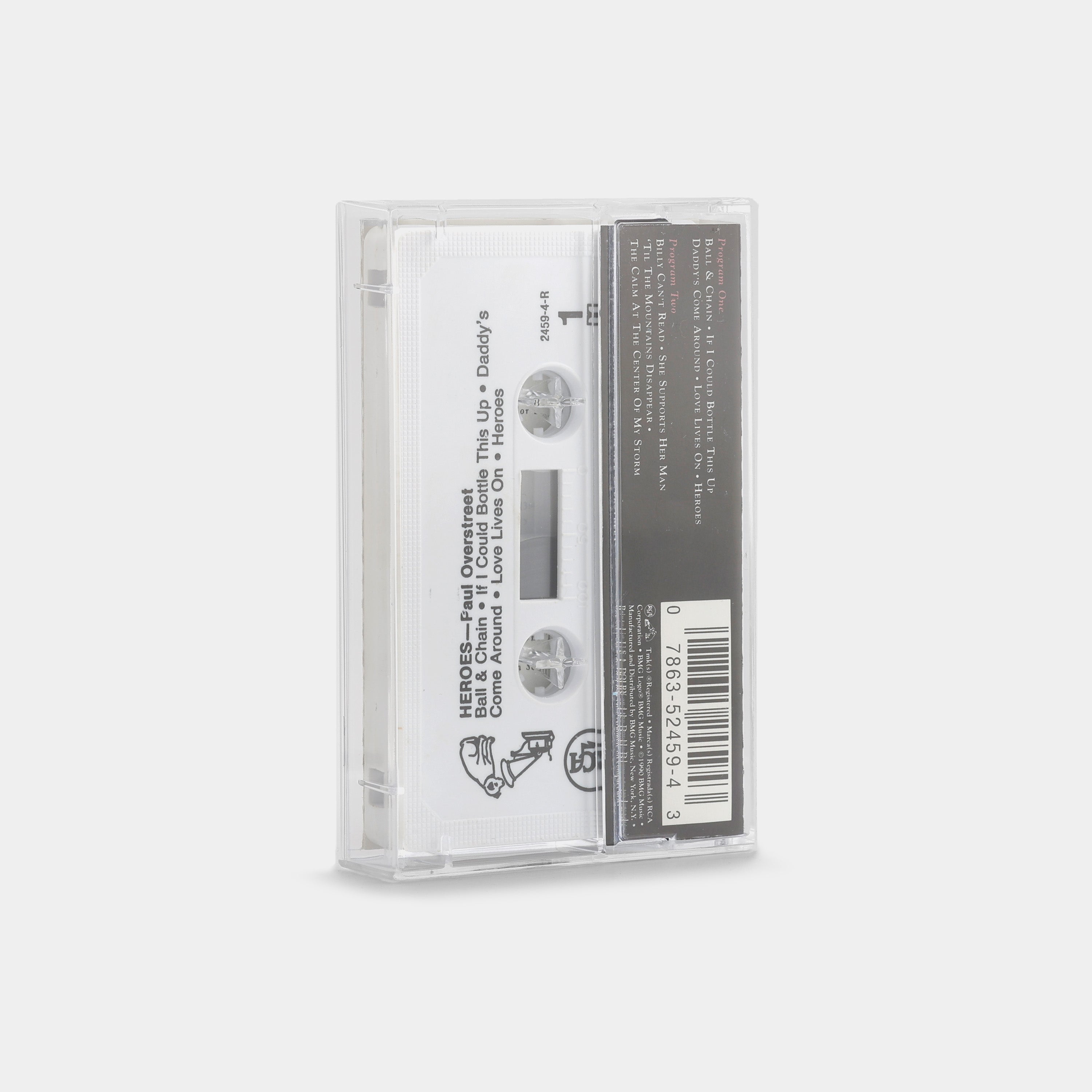Paul Overstreet - Heroes Cassette Tape