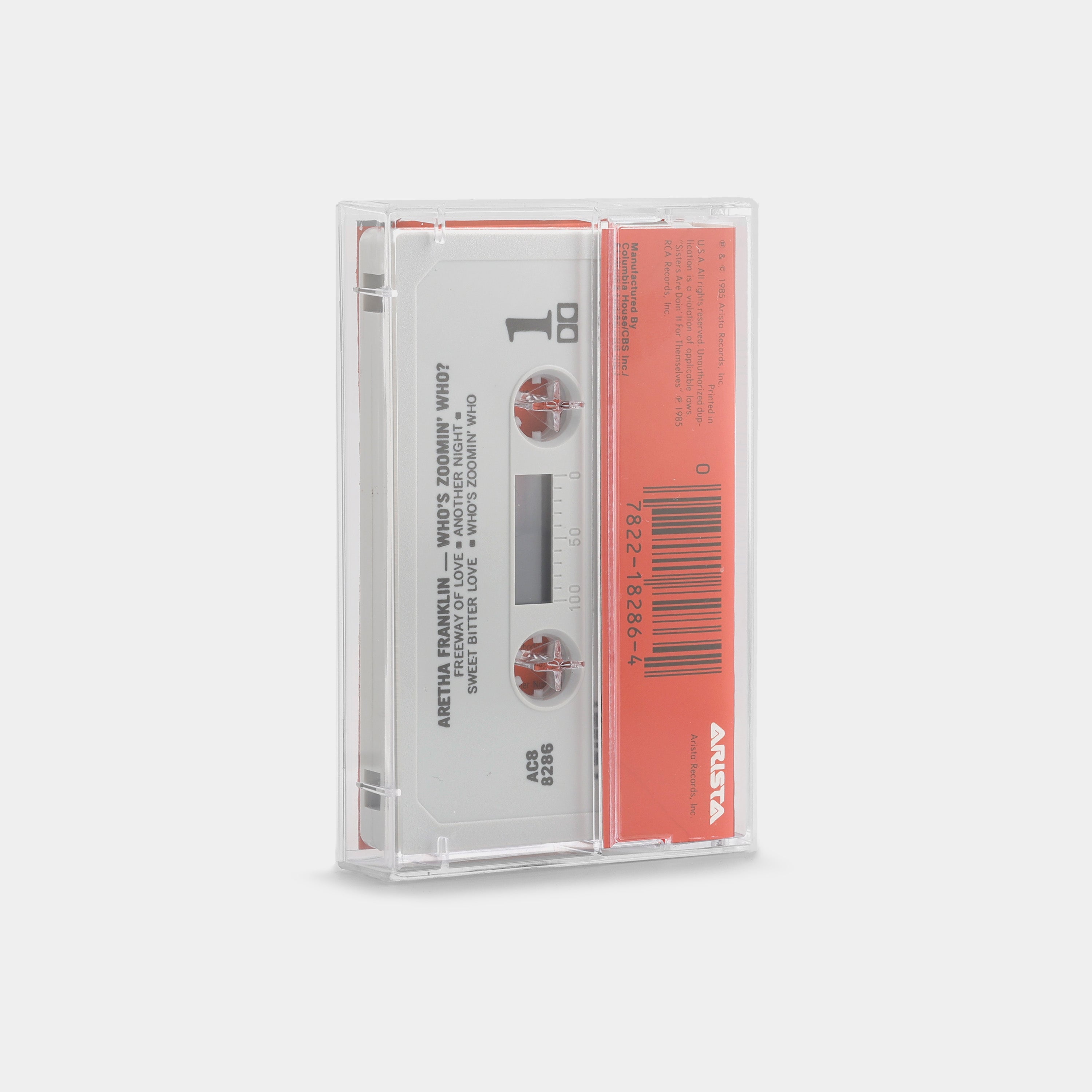 Aretha Franklin - Who's Zoomin' Who? Cassette Tape