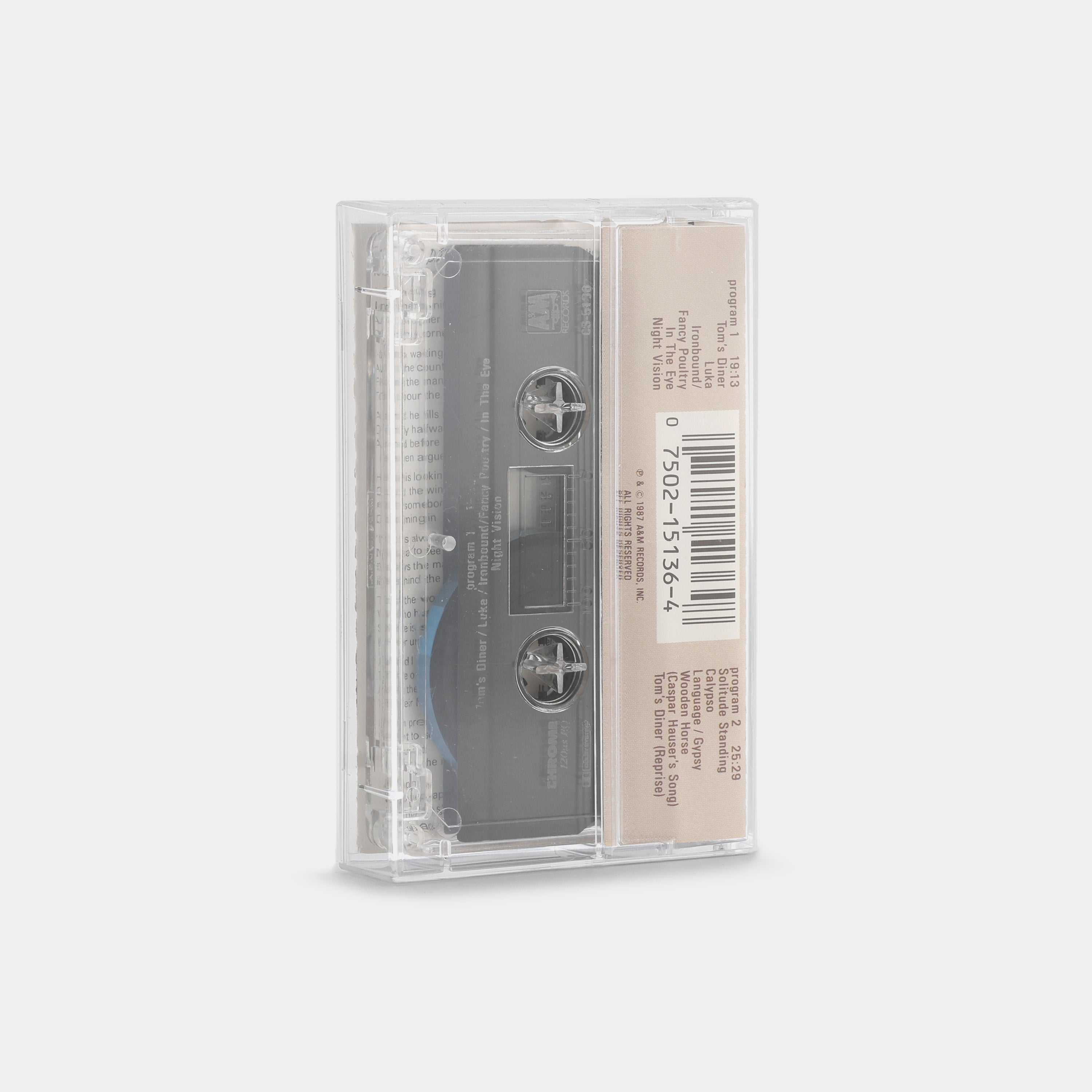 Suzanne Vega - Solitude Standing Cassette Tape