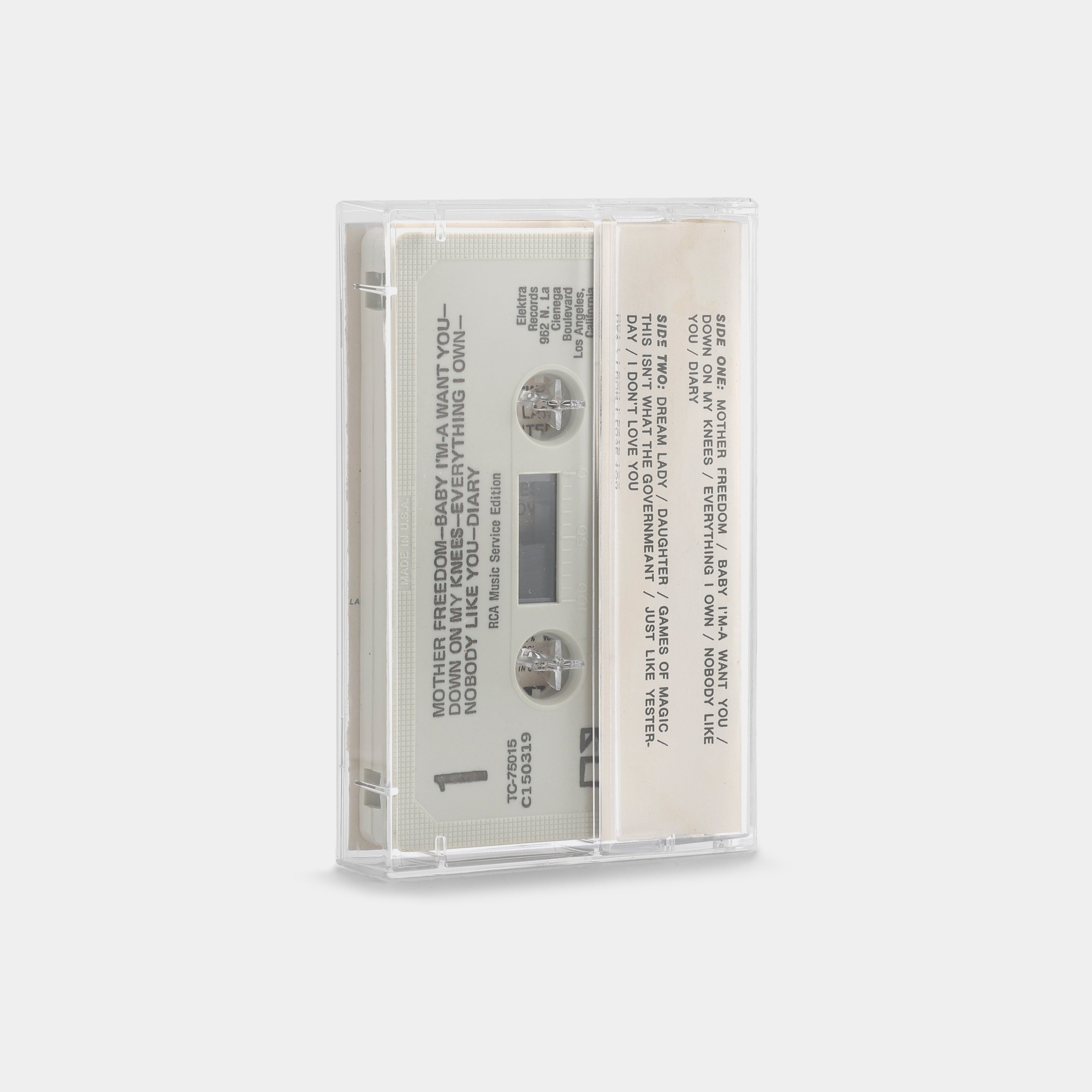 Bread - Baby I'm-A Want You Cassette Tape