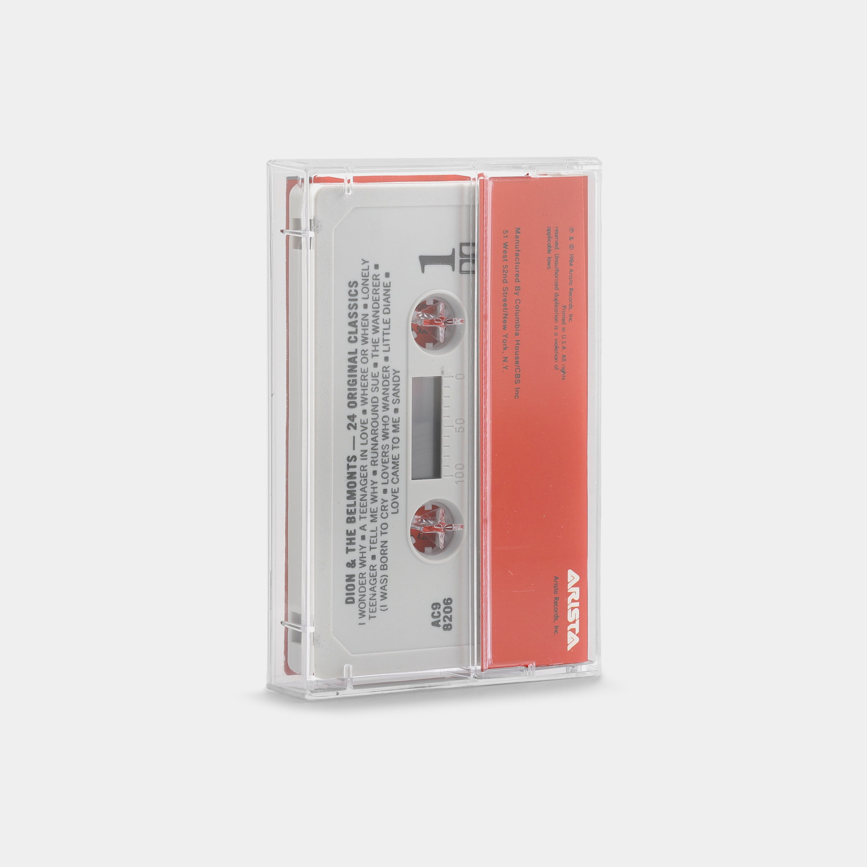Dion & The Belmonts - 24 Original Classics Cassette Tape