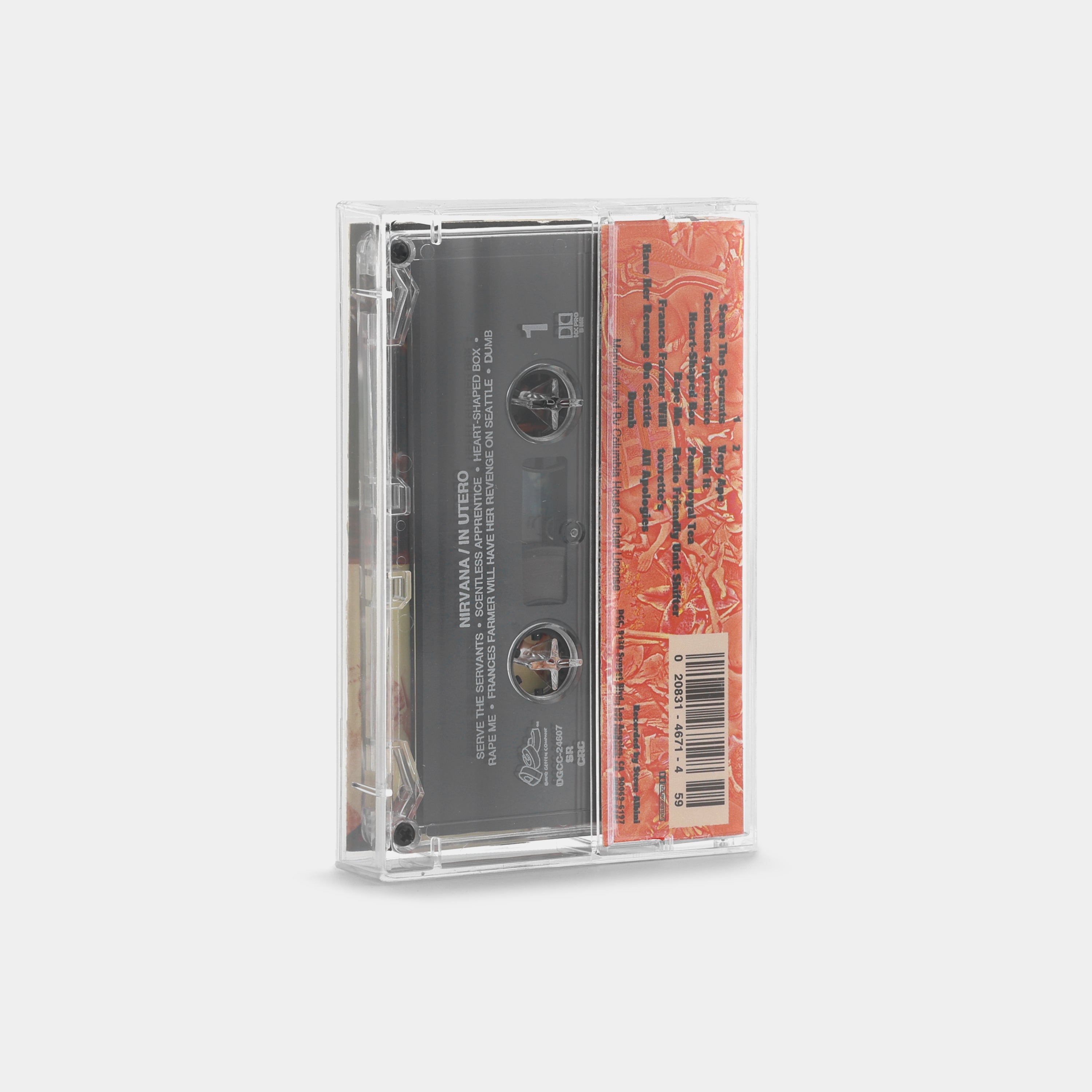 Nirvana - In Utero Cassette Tape