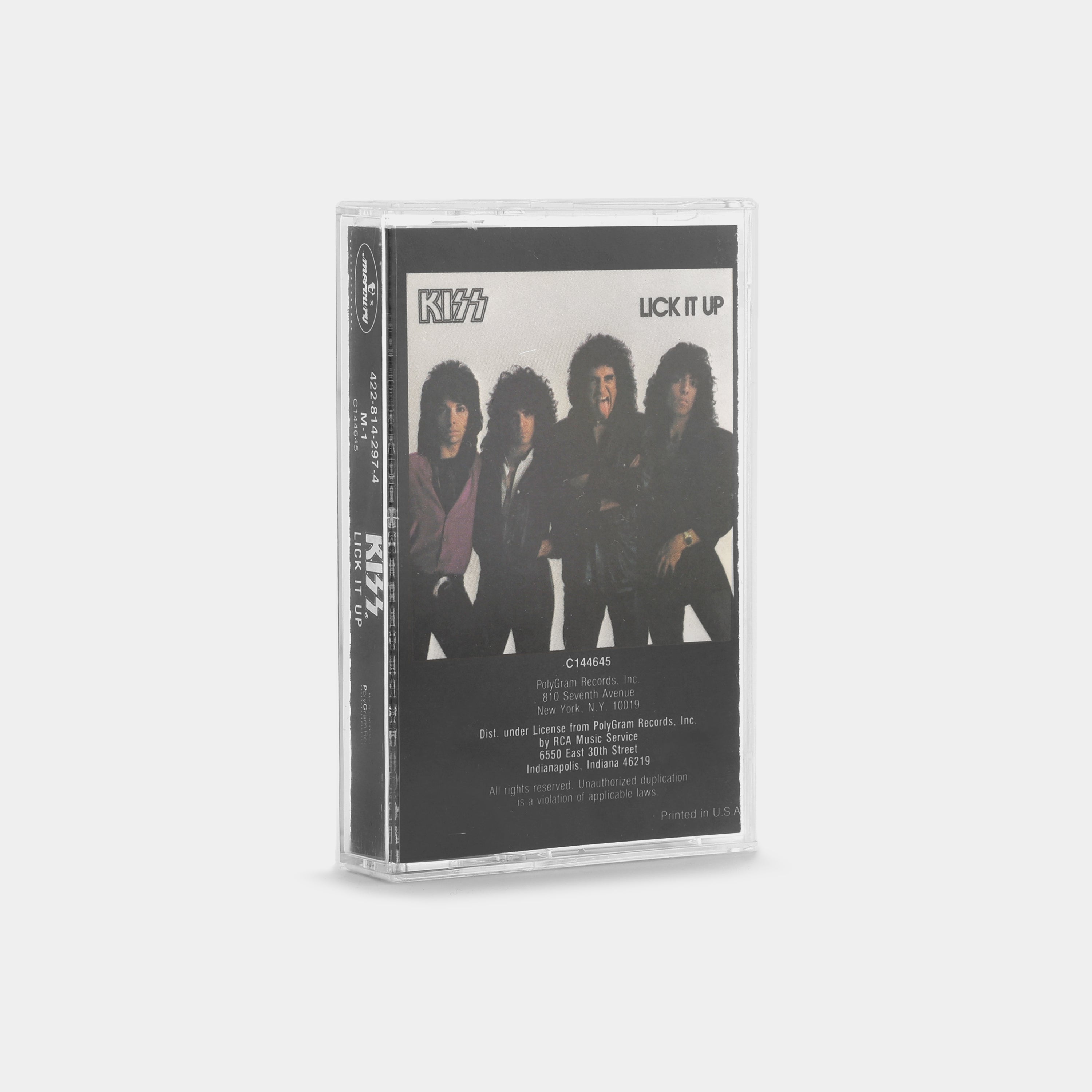 KISS - Lick It Up Cassette Tape