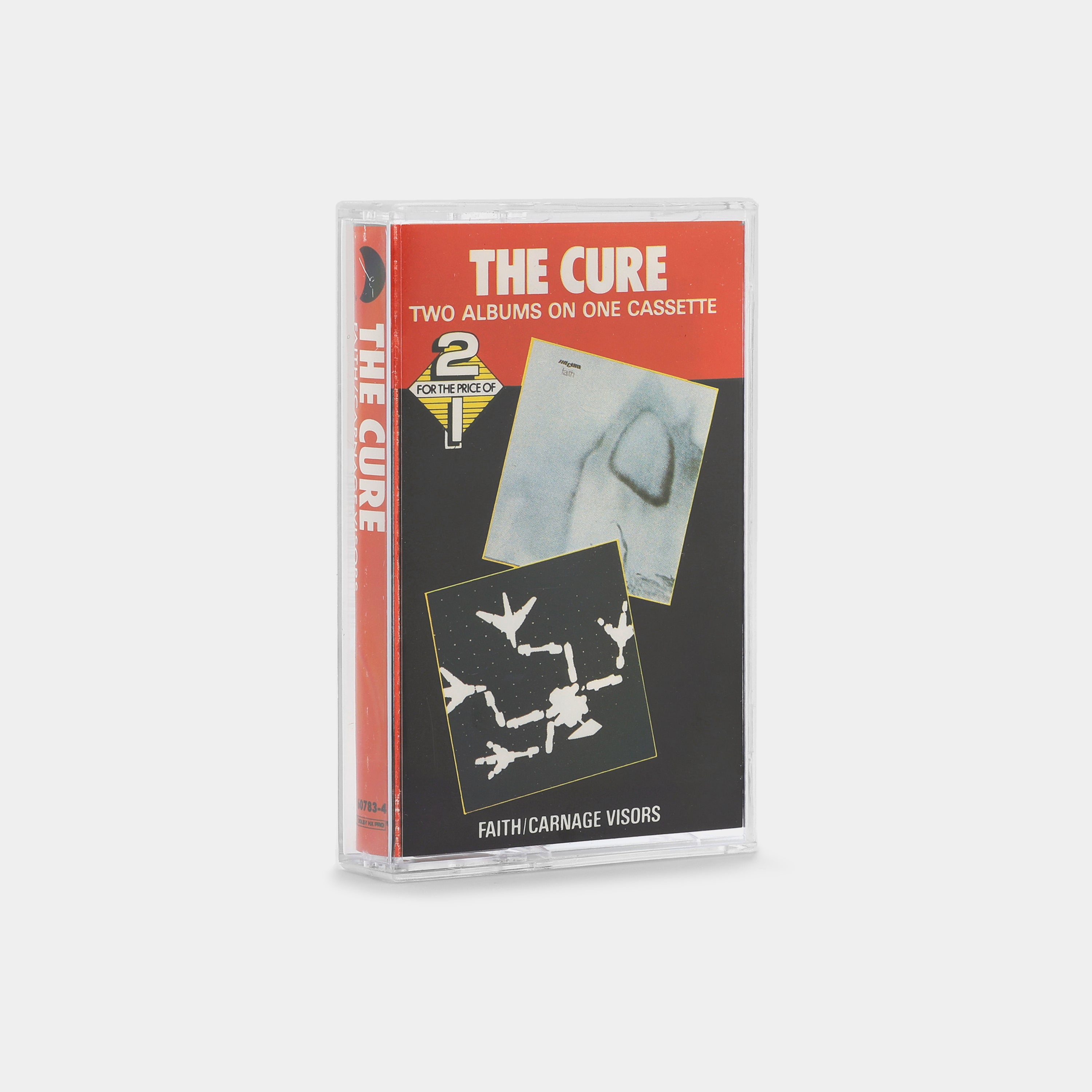 The Cure - Faith / Carnage Visors Cassette Tape